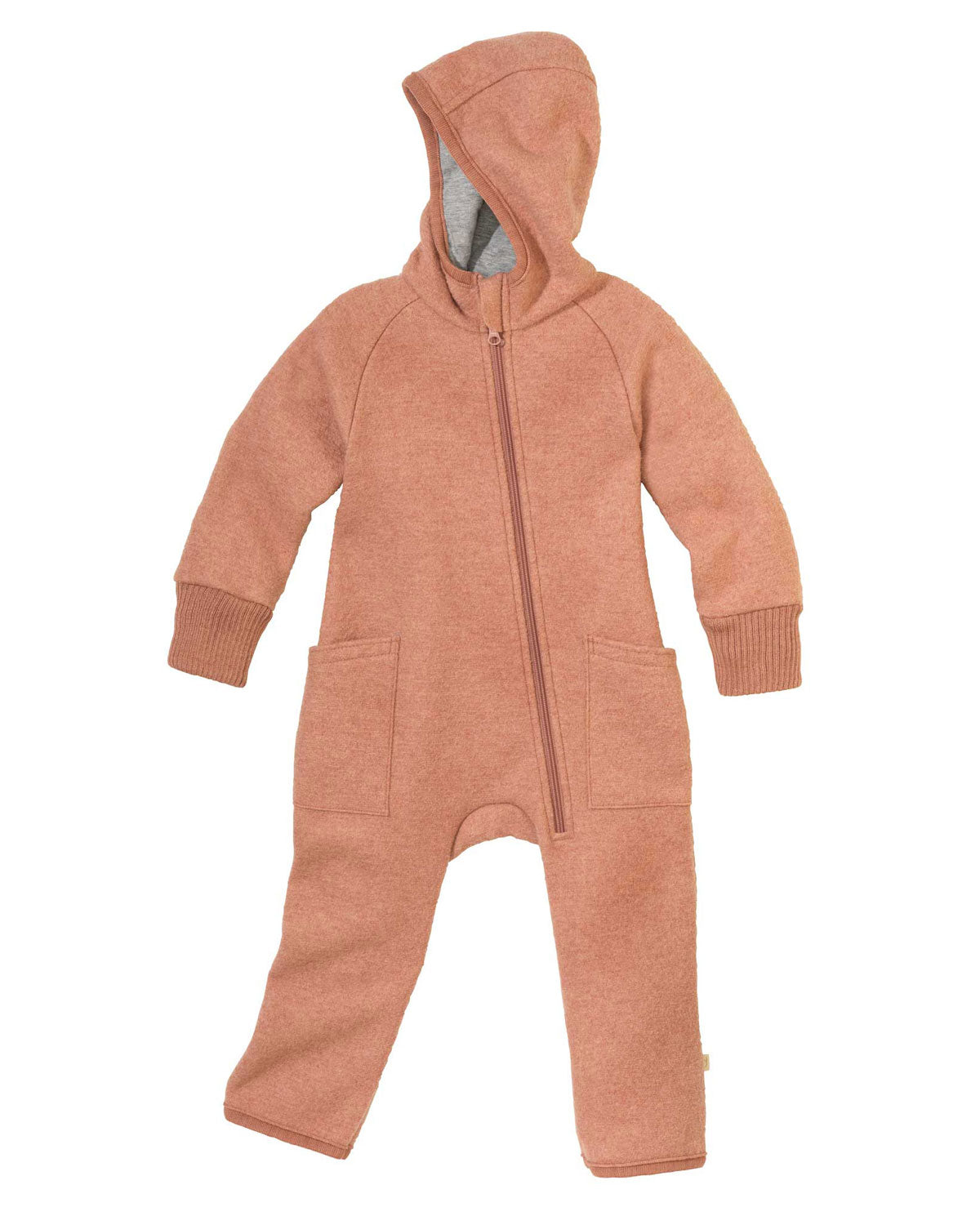 Disana Baby Walk Zipp Overall kbT-Merinowolle