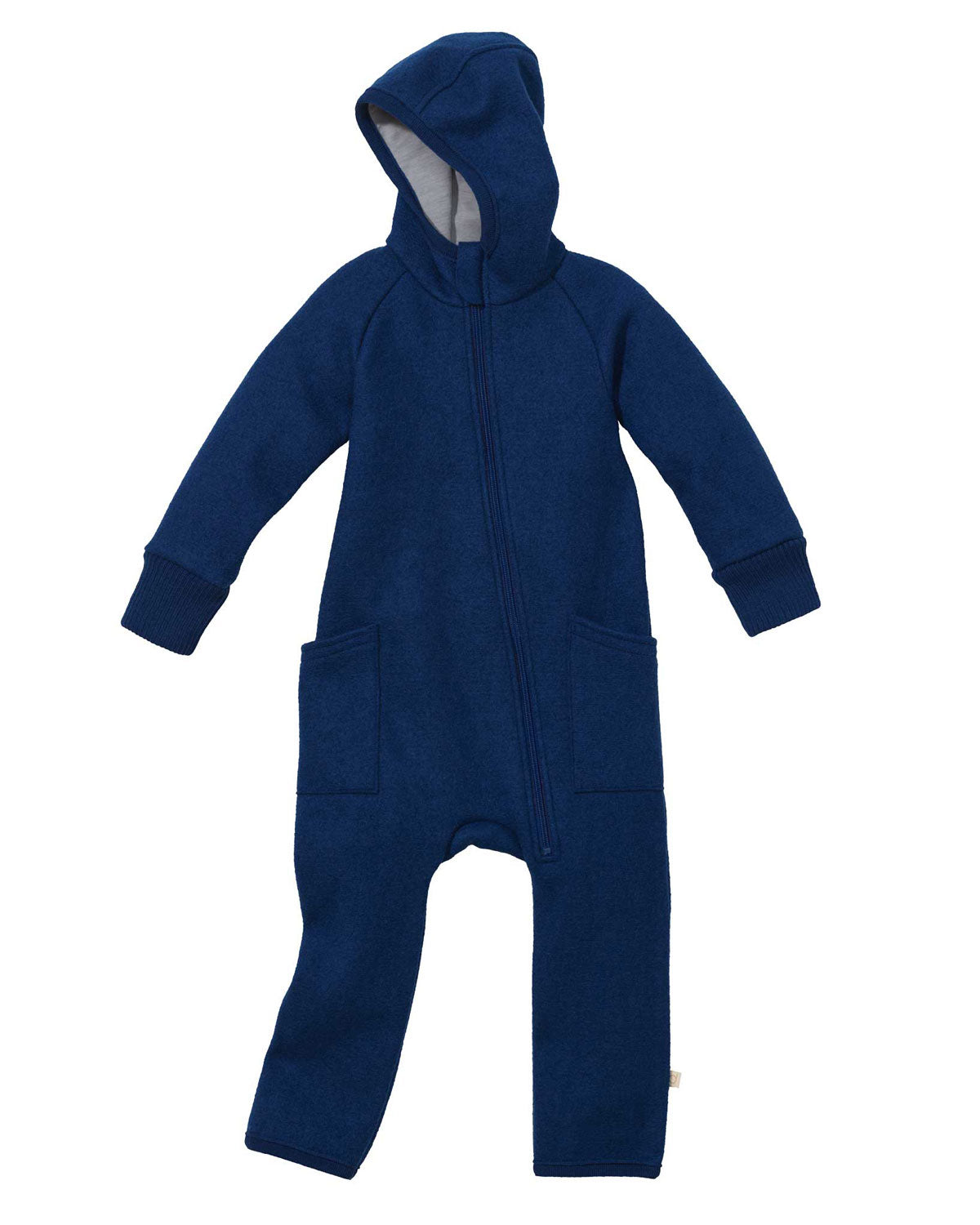 Disana Baby Walk Zipp Overall kbT-Merinowolle