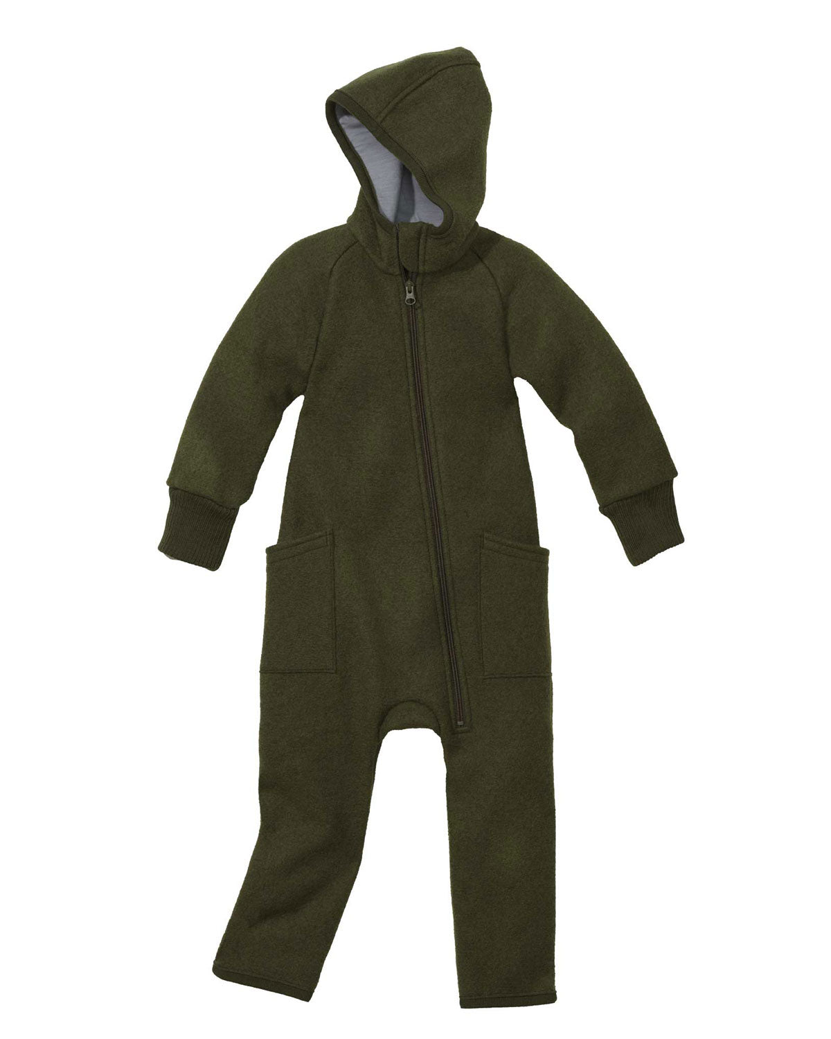 Disana Baby Walk Zipp Overall kbT-Merinowolle