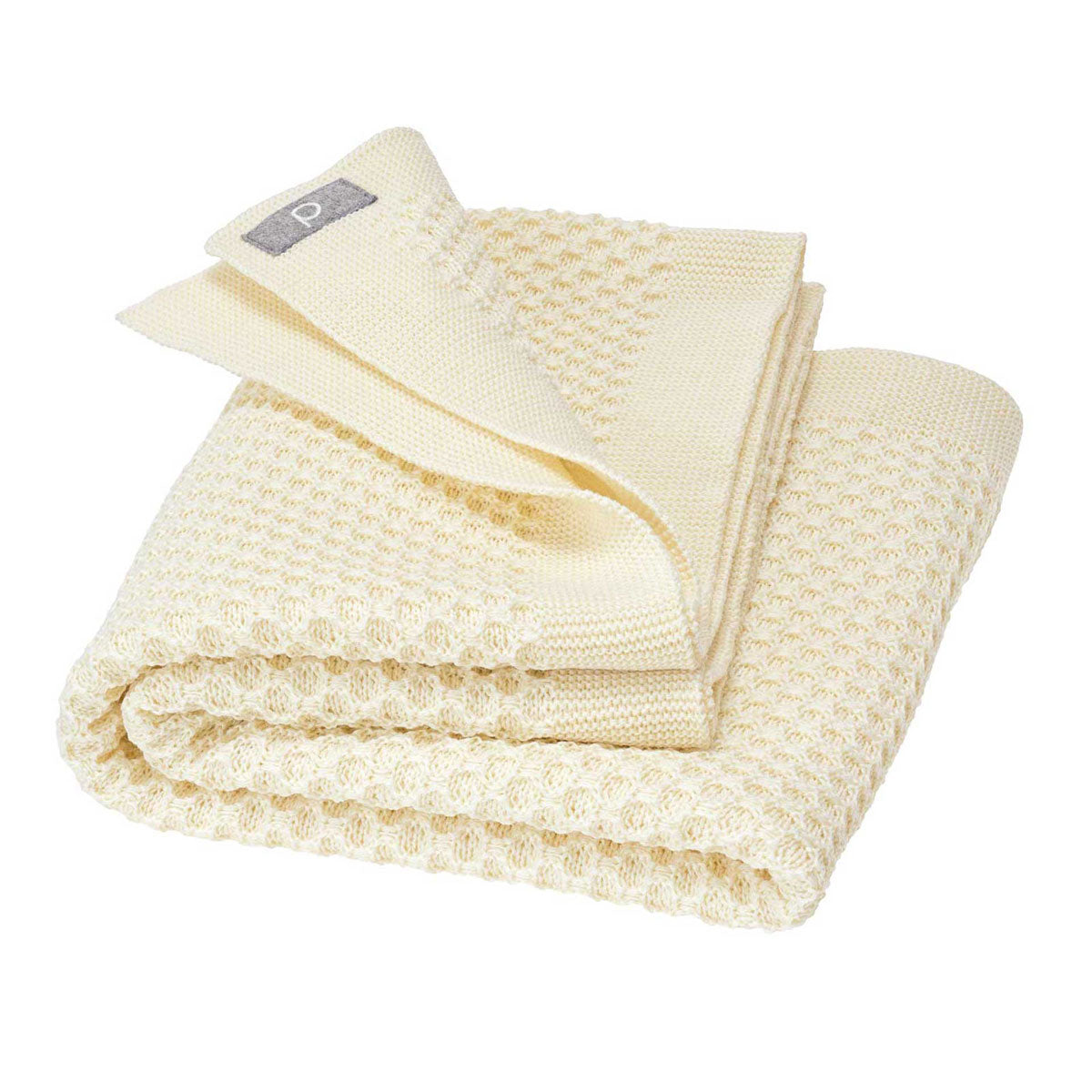 Disana Waben-Strickdecke Bio Merino-Wolle Baby Decke