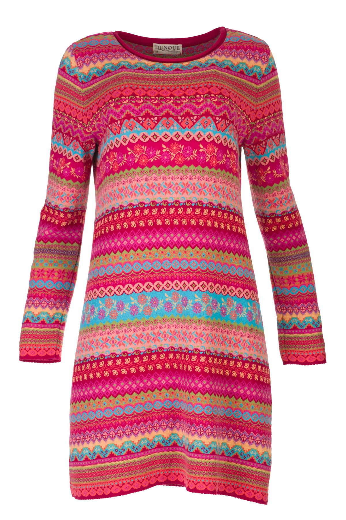 Dunque Jacquard Kleid reine Bio Baumwolle