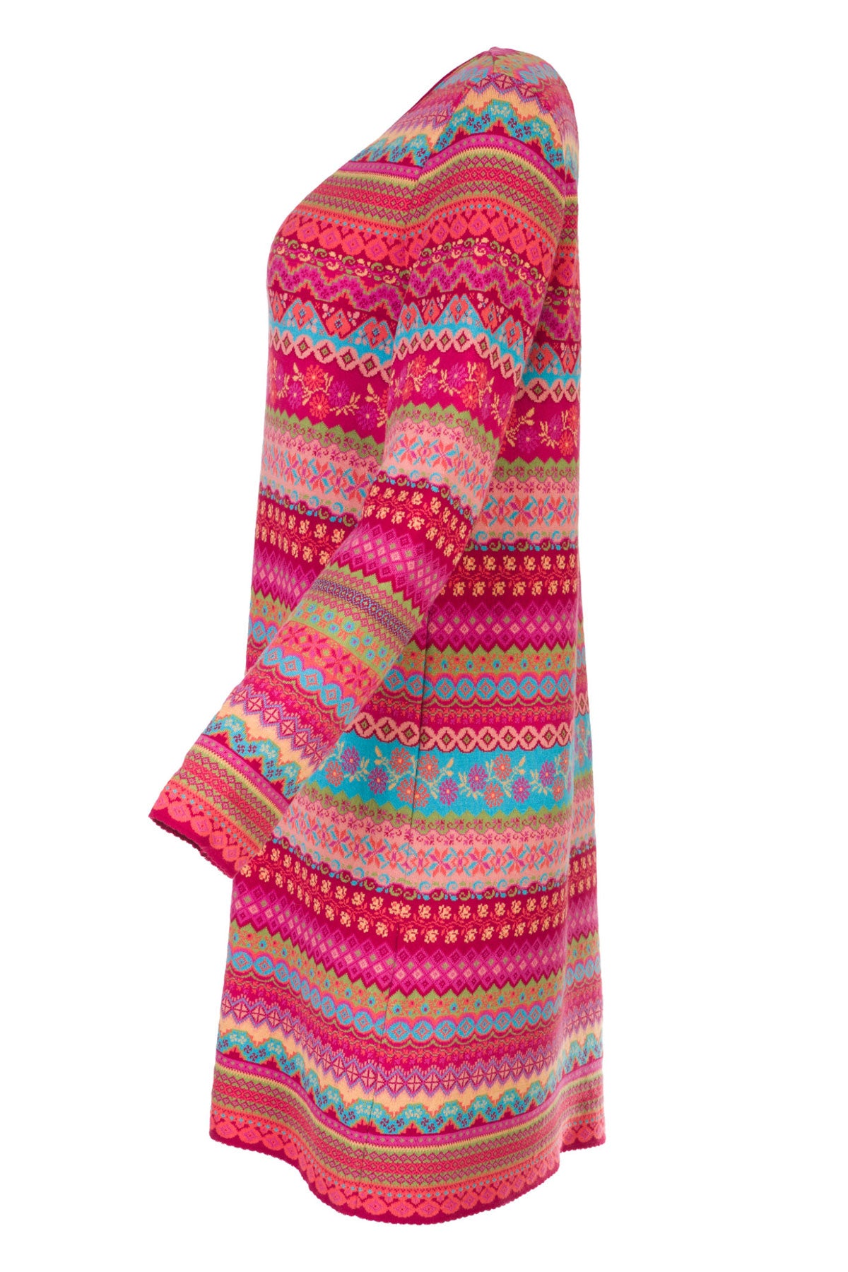 Dunque Jacquard Kleid reine Bio Baumwolle
