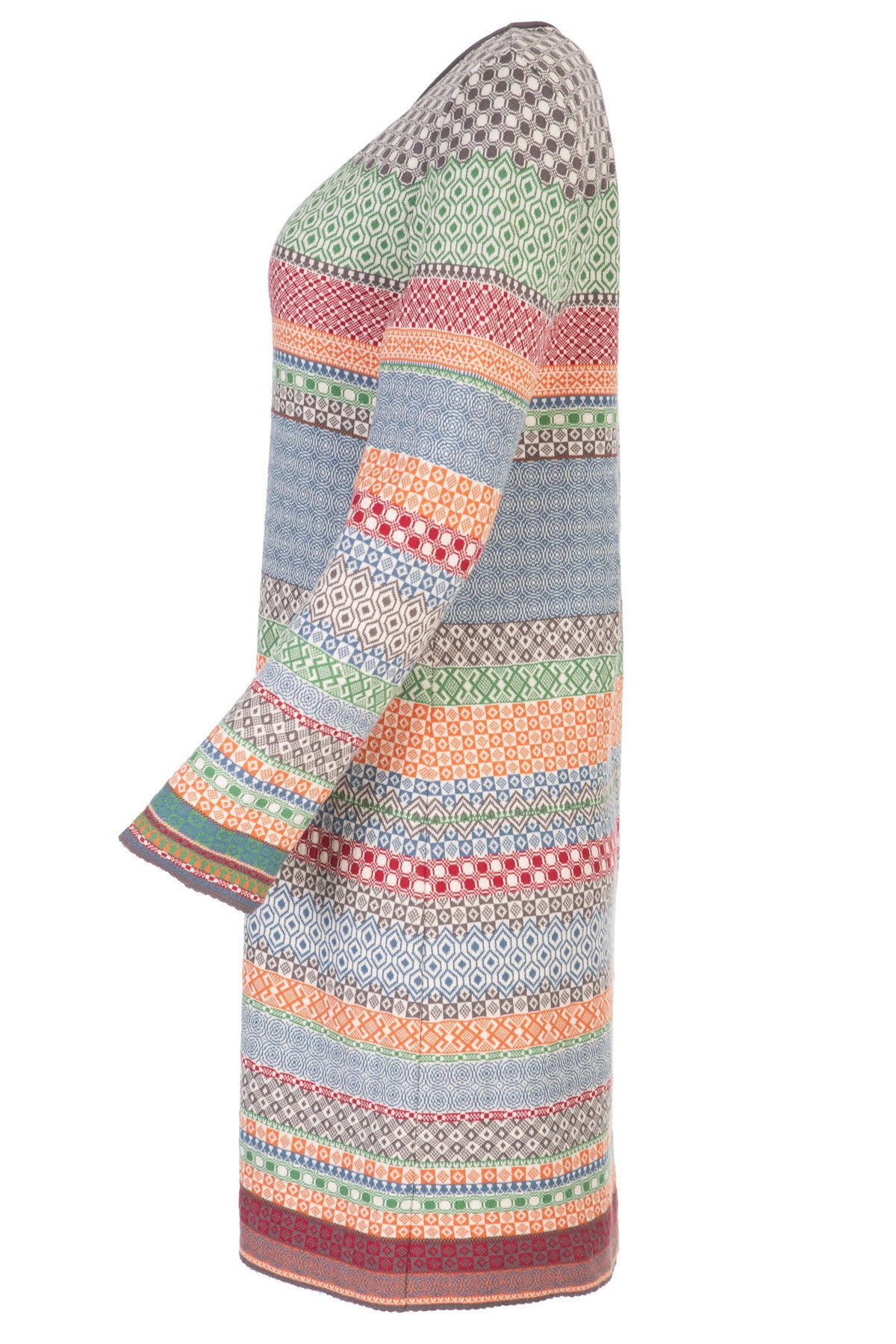 Dunque Jacquard Kleid reine Bio Baumwolle