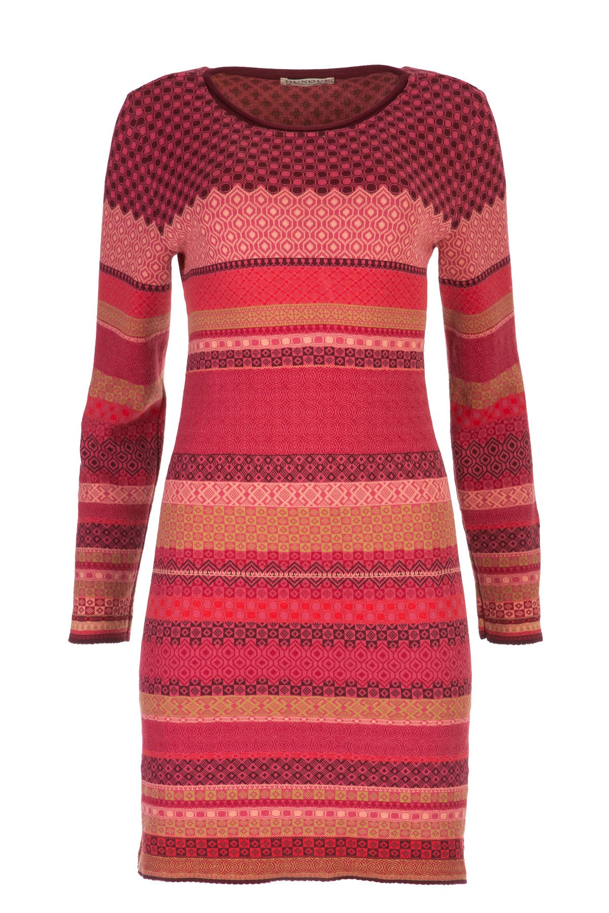 Dunque Jacquard Kleid reine Bio Baumwolle