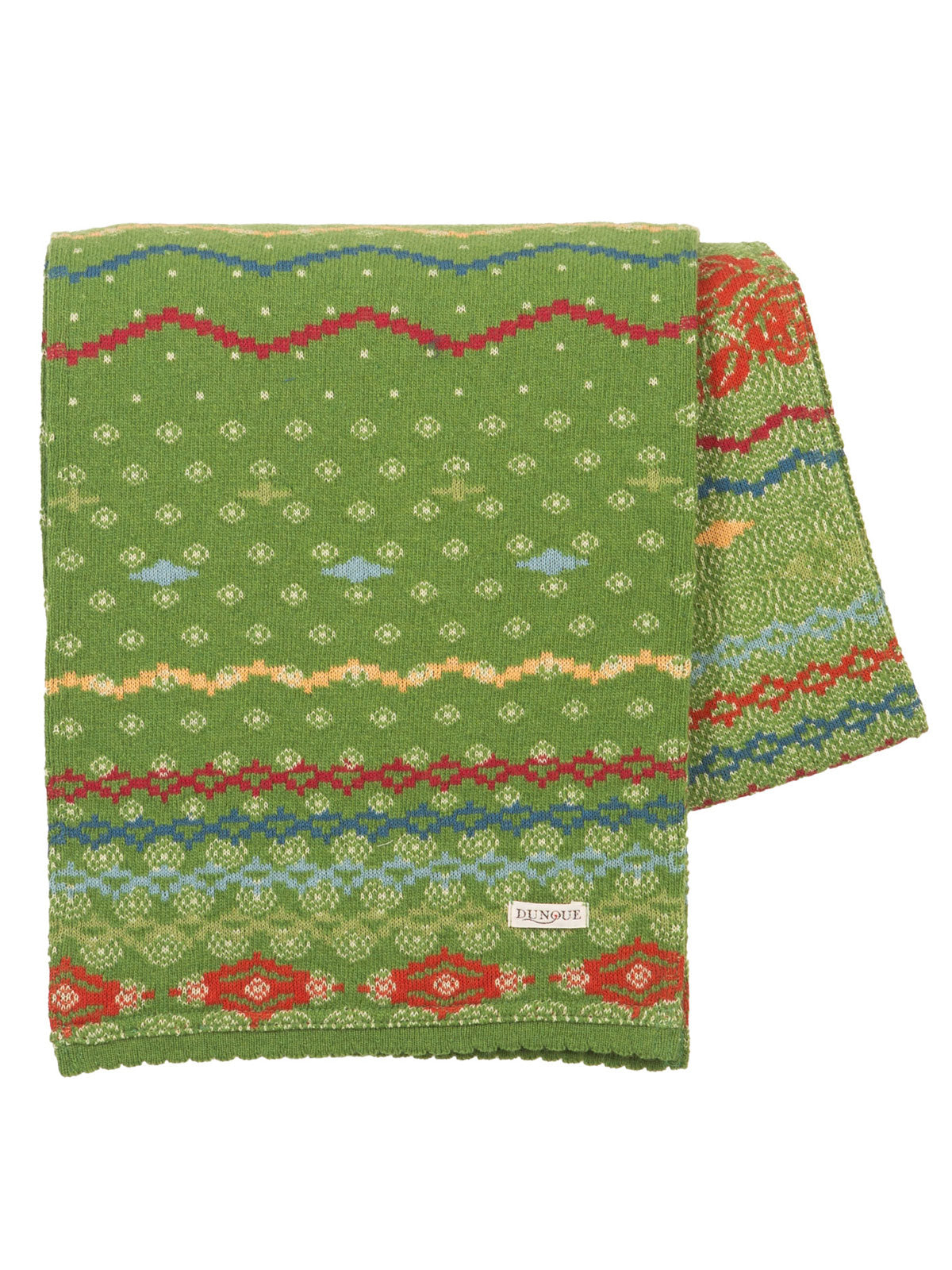 Dunque Jacquard-Schal Wolle Bio Baumwolle