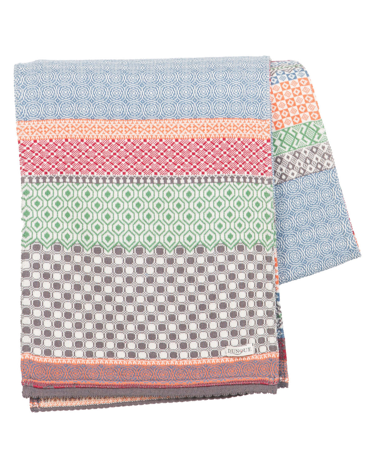 Dunque Jacquard-Schal reine Bio Baumwolle