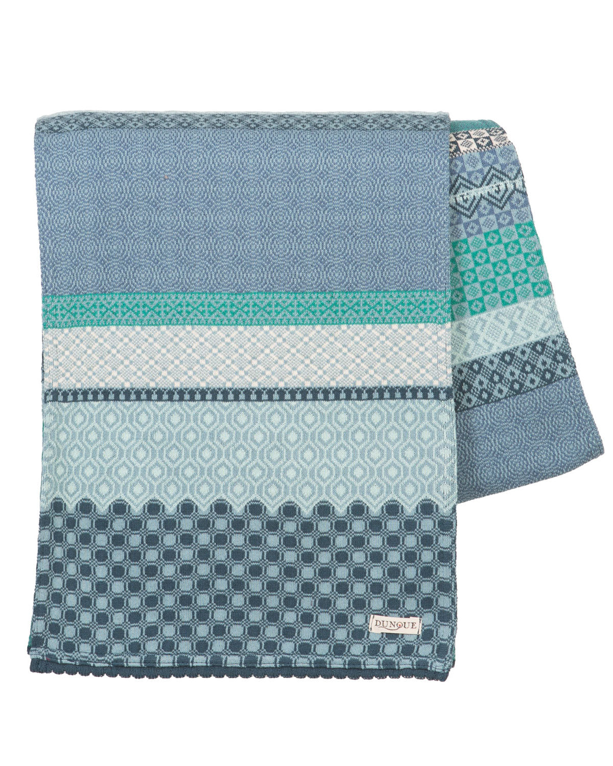 Dunque Jacquard-Schal reine Bio Baumwolle