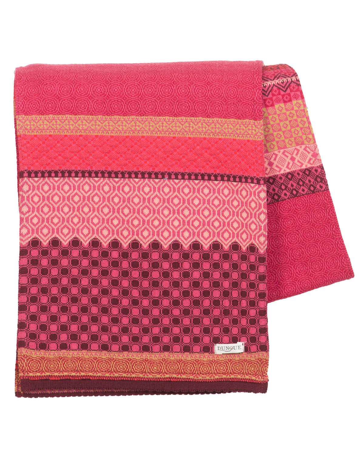 Dunque Jacquard-Schal reine Bio Baumwolle