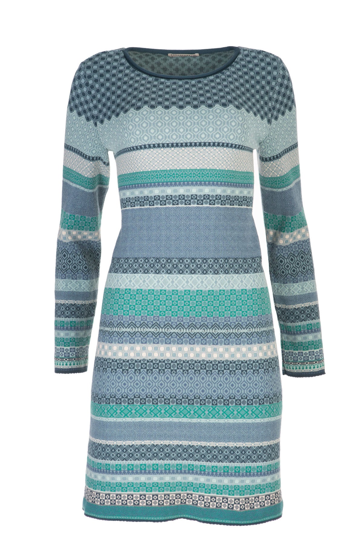 Dunque Jacquard Kleid reine Bio Baumwolle