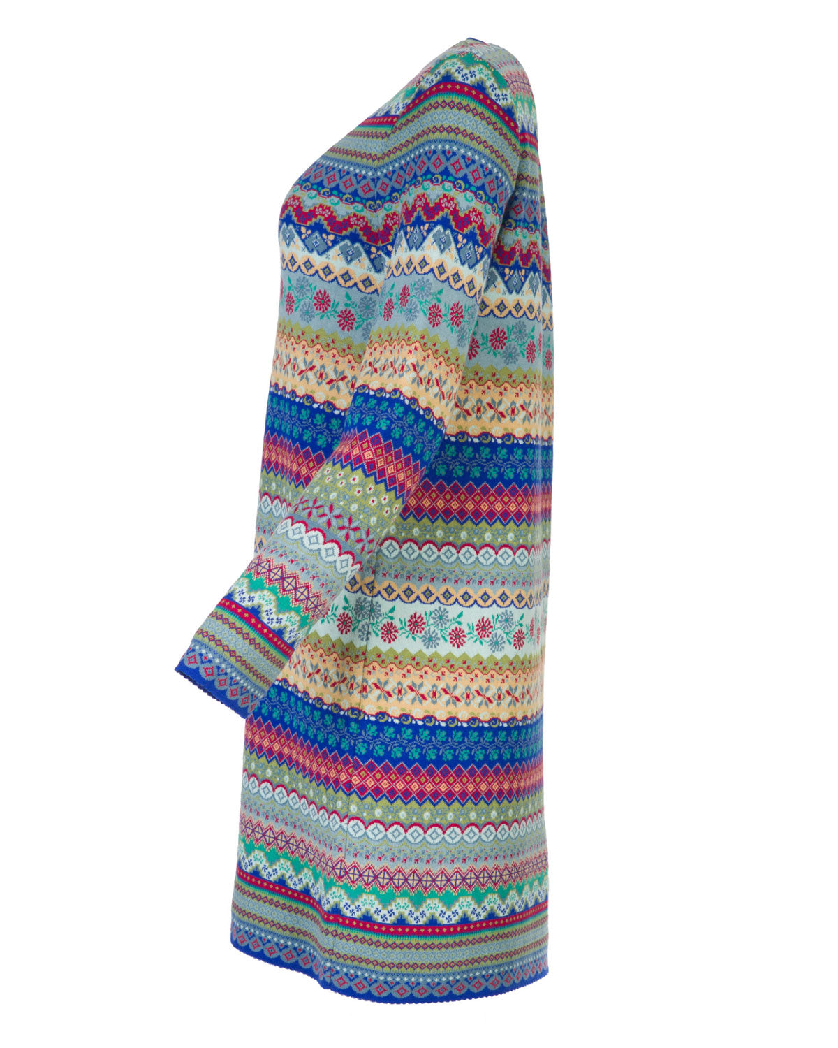 Dunque Jacquard Kleid reine Bio Baumwolle