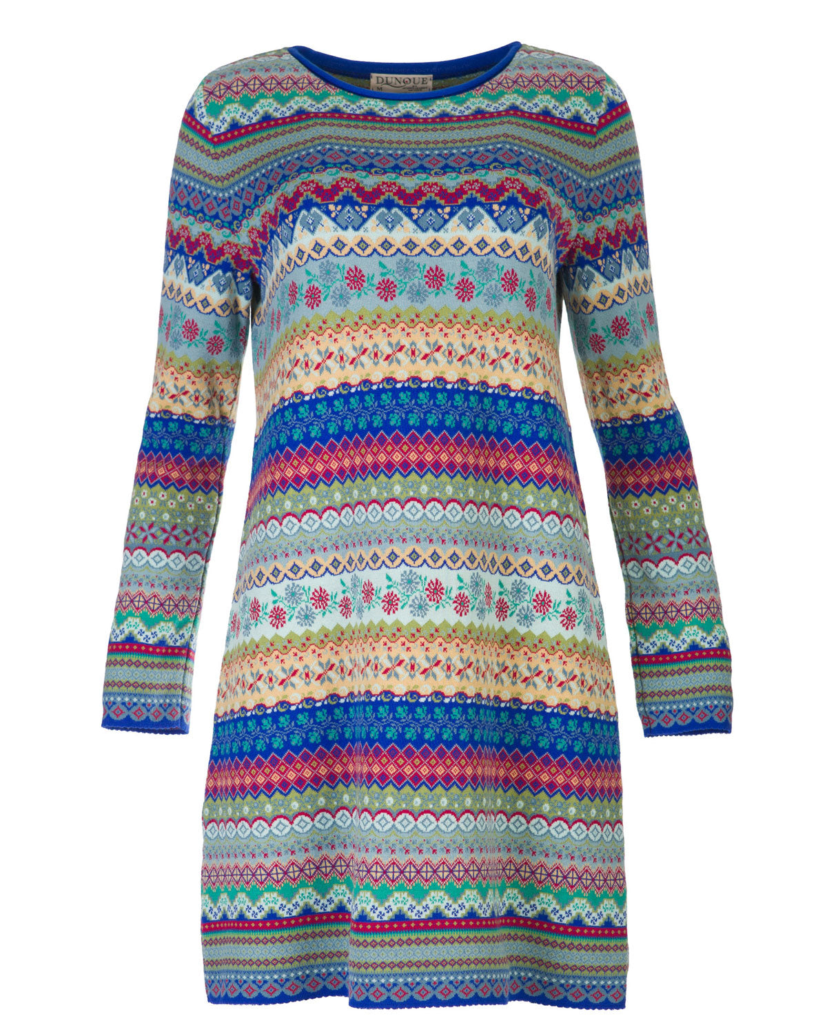 Dunque Jacquard Kleid reine Bio Baumwolle