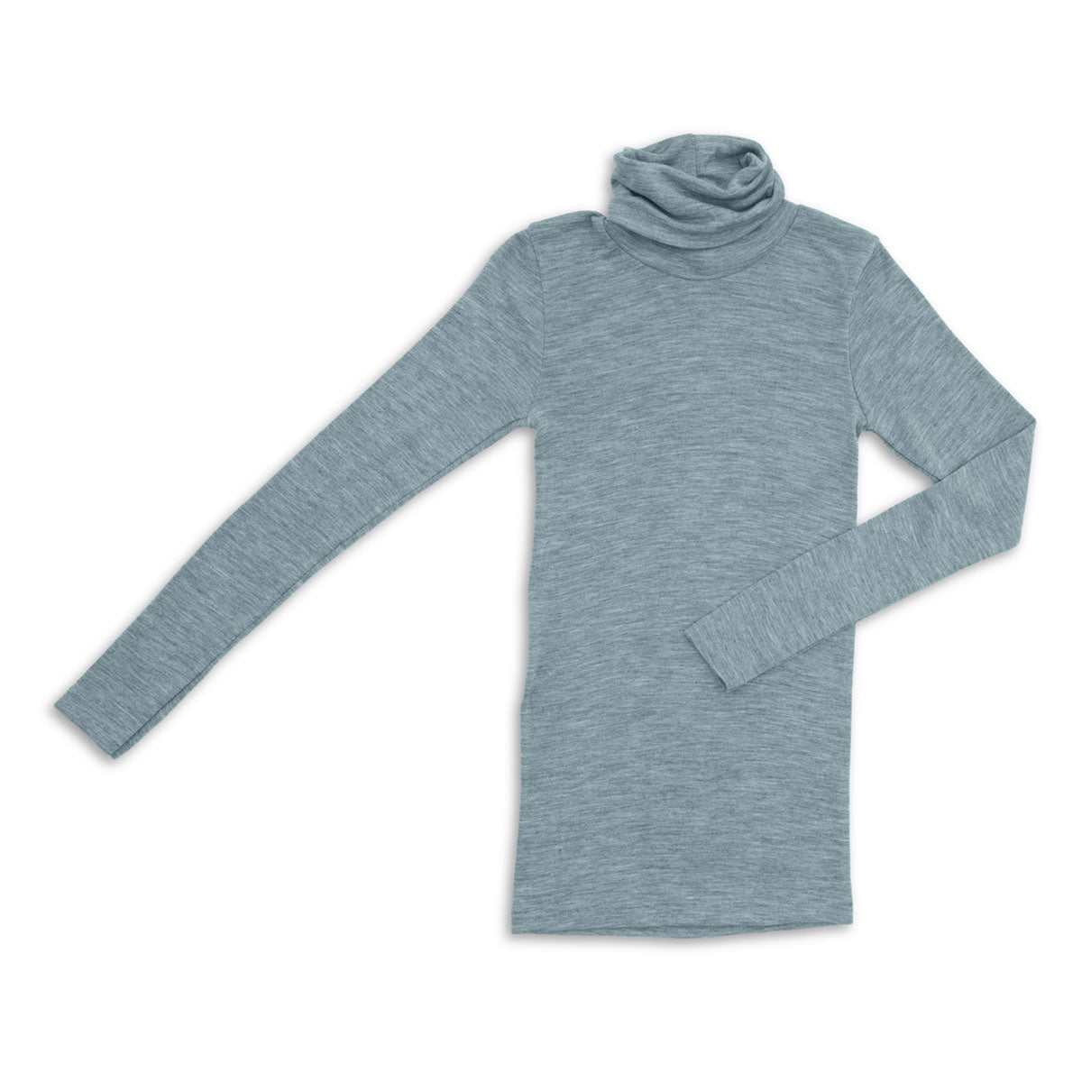 Engel Natur Damen-Rolli langarm Wolle Seide