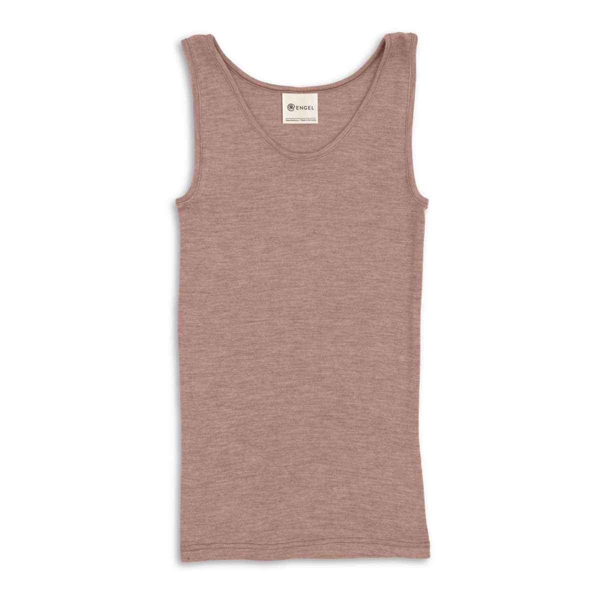 Engel Natur Damen Top Trägershirt Wolle Seide