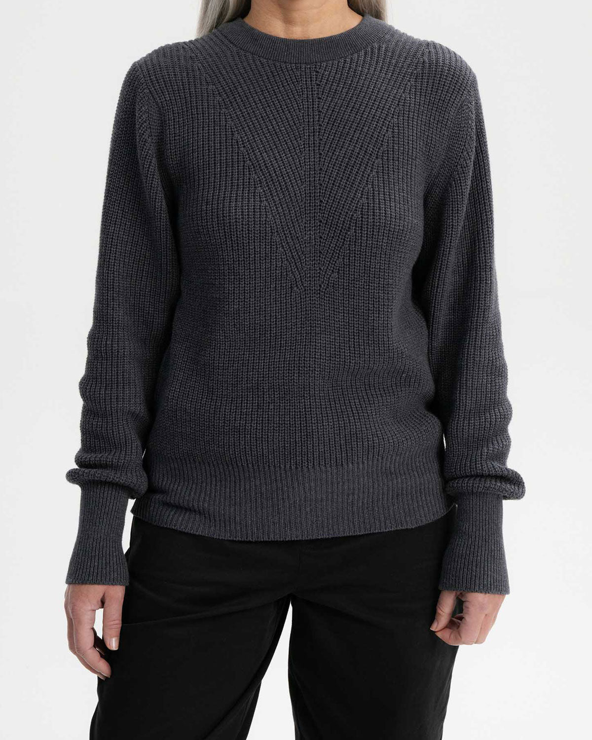 Mela Damen Bio Baumwolle Strick pullover