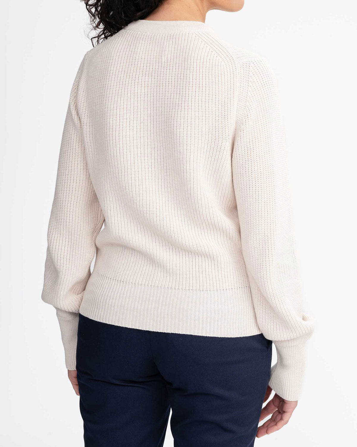 Mela Damen Bio Baumwolle Strick pullover