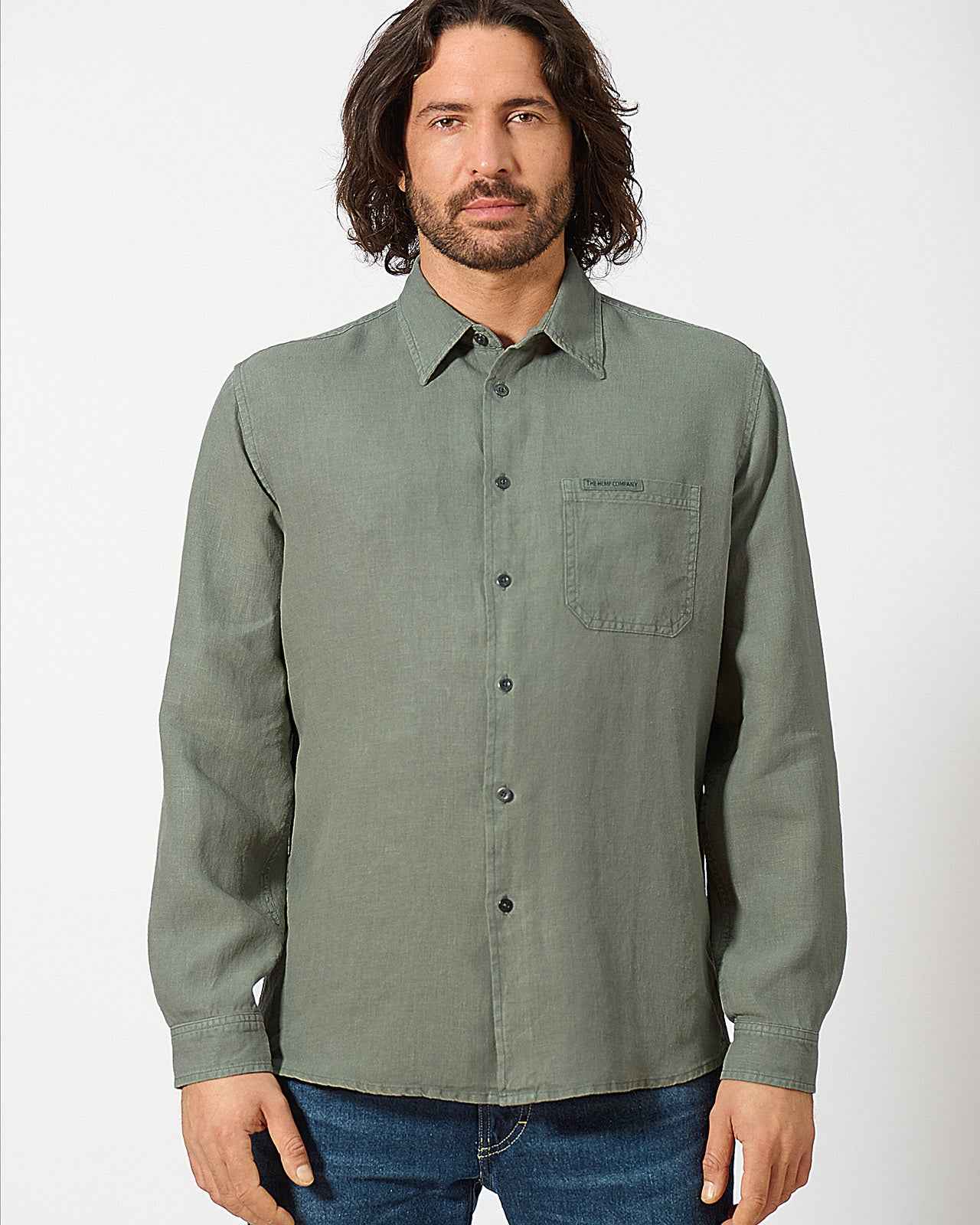 Hempage Herren Shirt Hanf Hemd