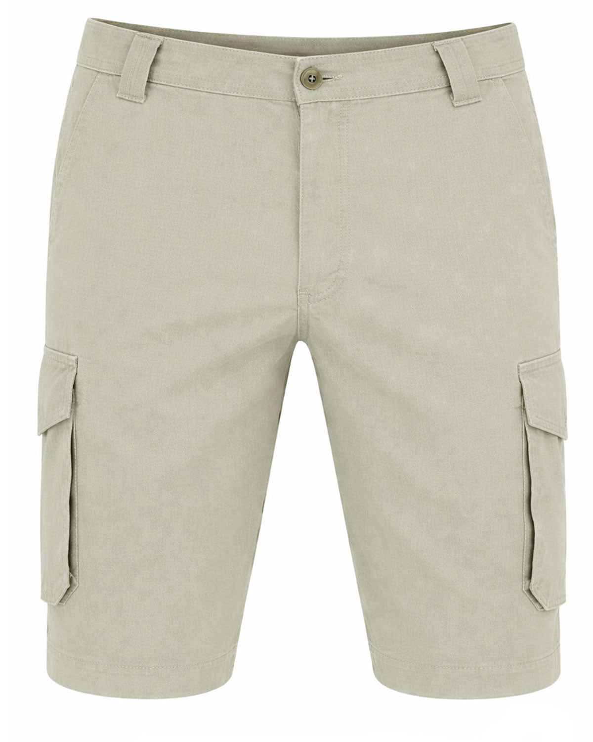 Hempage Cargoshorts Herren Kurze Hose Hanf Bio Baumwolle