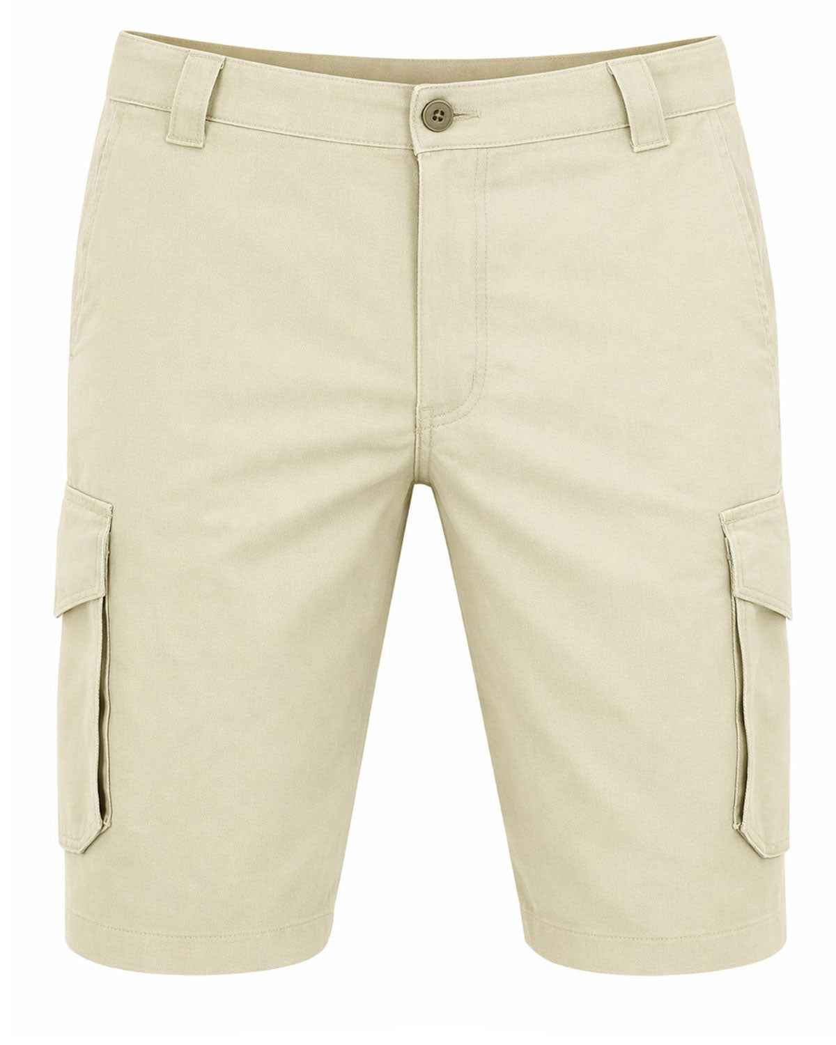 Hempage Cargoshorts Herren Kurze Hose Hanf Bio Baumwolle
