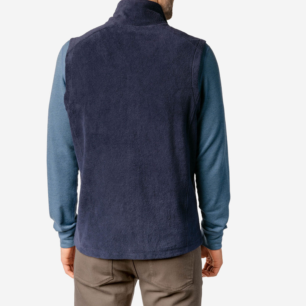 Herren Fleece-Weste Bio-Baumwolle