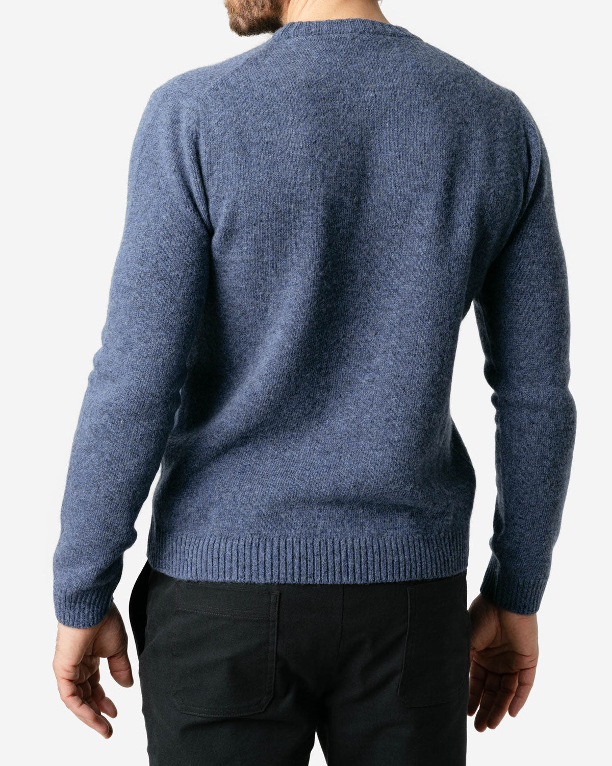 Herren Pullover Meliert kbT-Schurwolle