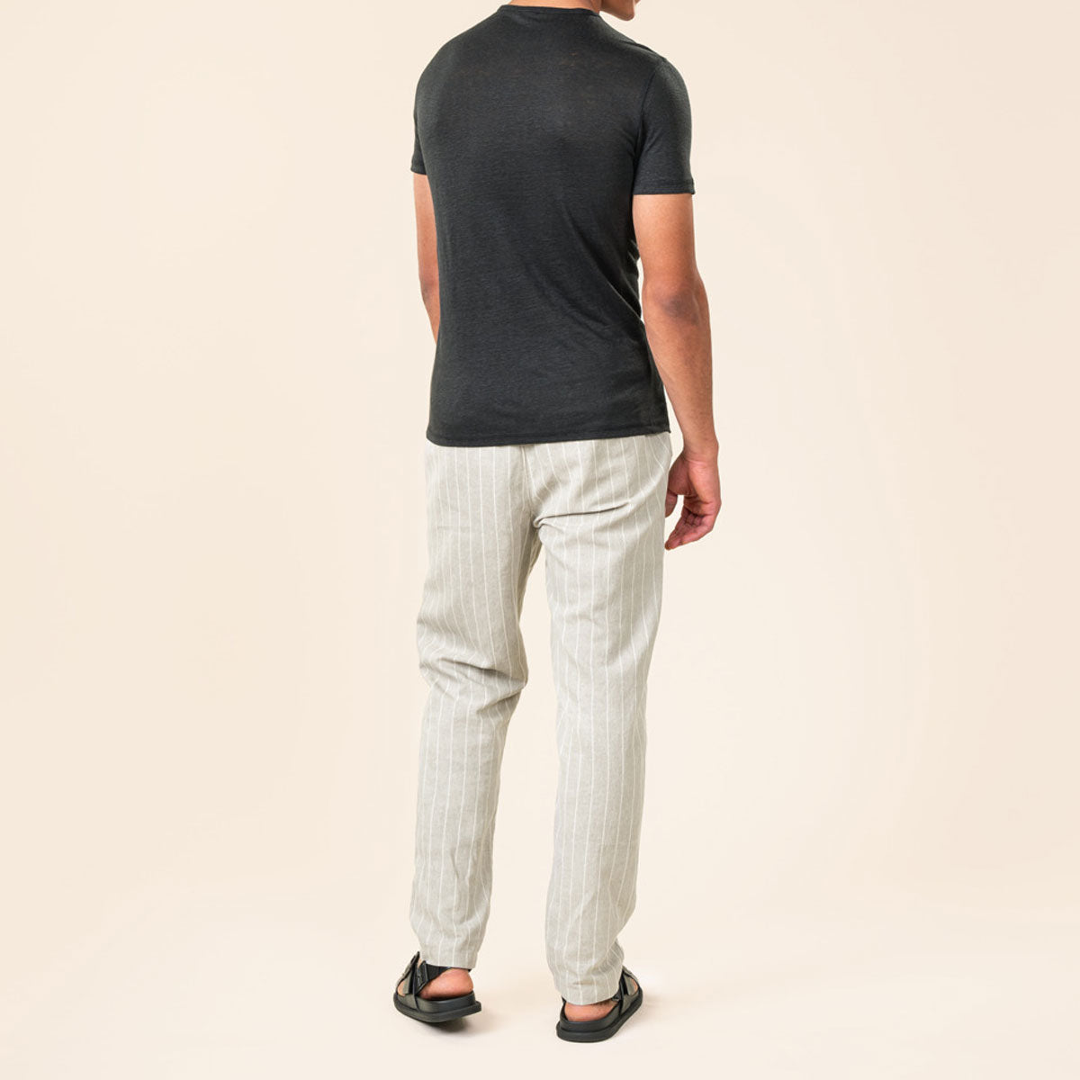 Herren Leinen T-Shirt