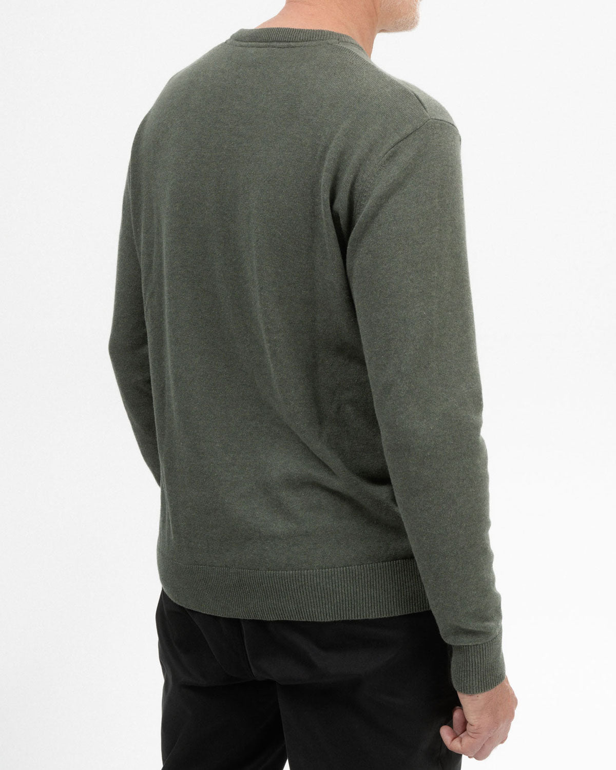 Mela Herren Bio Baumwolle Feinstrick Pullover Vegan