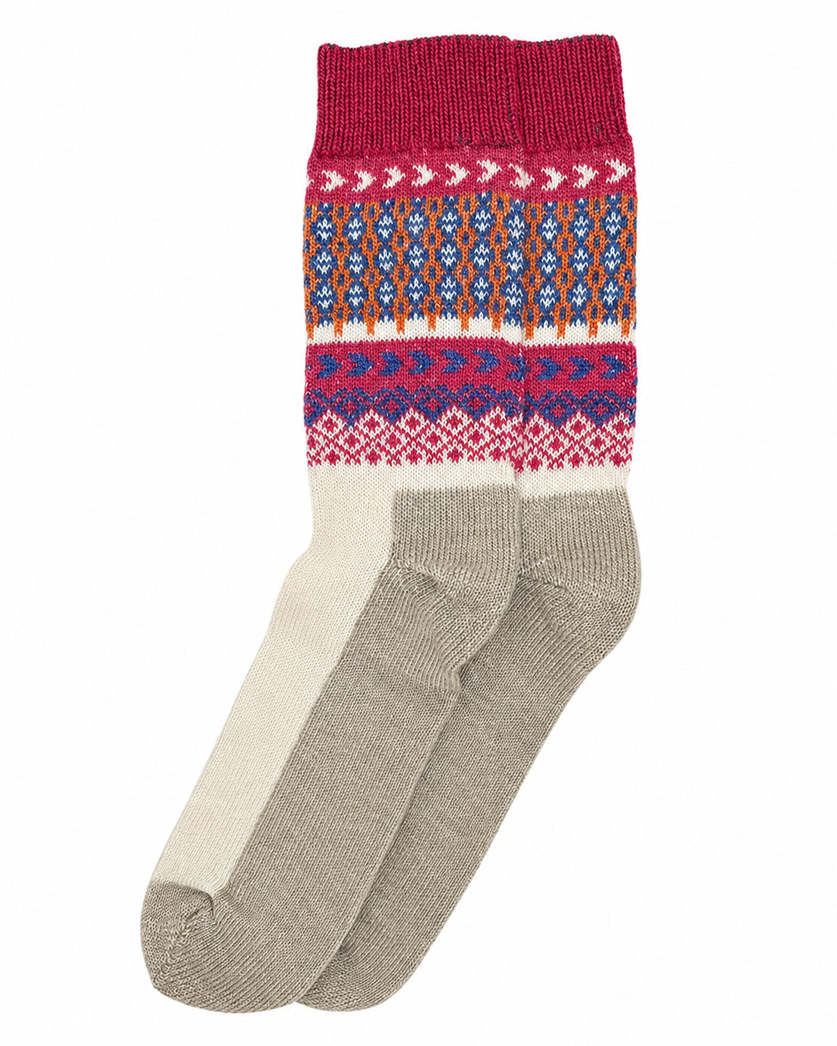 Erwachsene Motivsocken kbT Schurwolle, Leinen