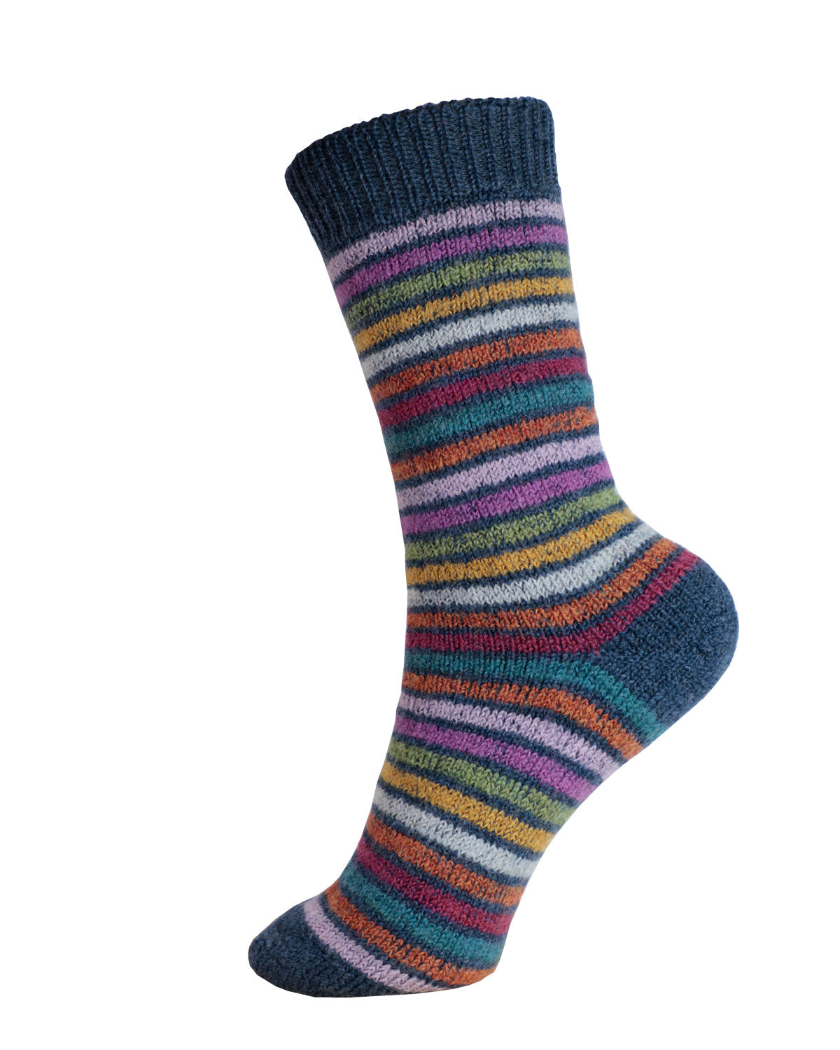 Hirsch Natur Baby Kinder Vollplüsch Ringel Socke kbT Wolle