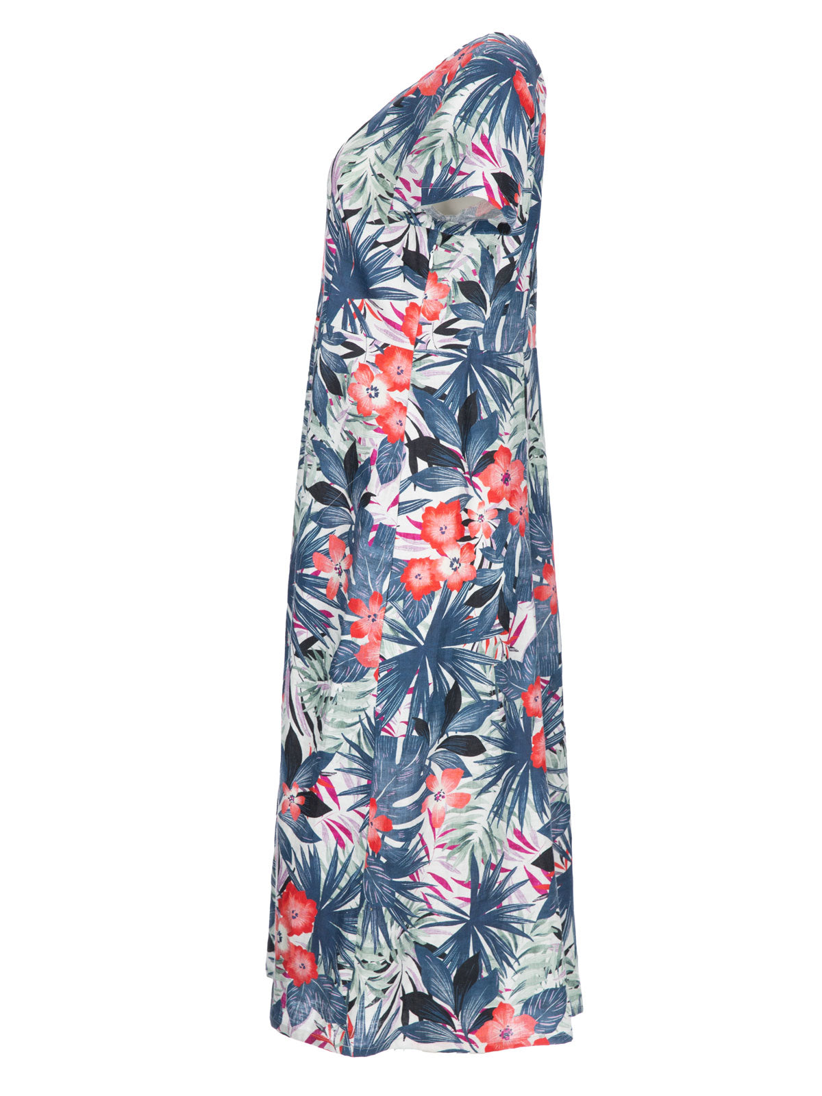 Naturalmente Schweikardt Moden  Leinenkleid mit femininem Schnitt