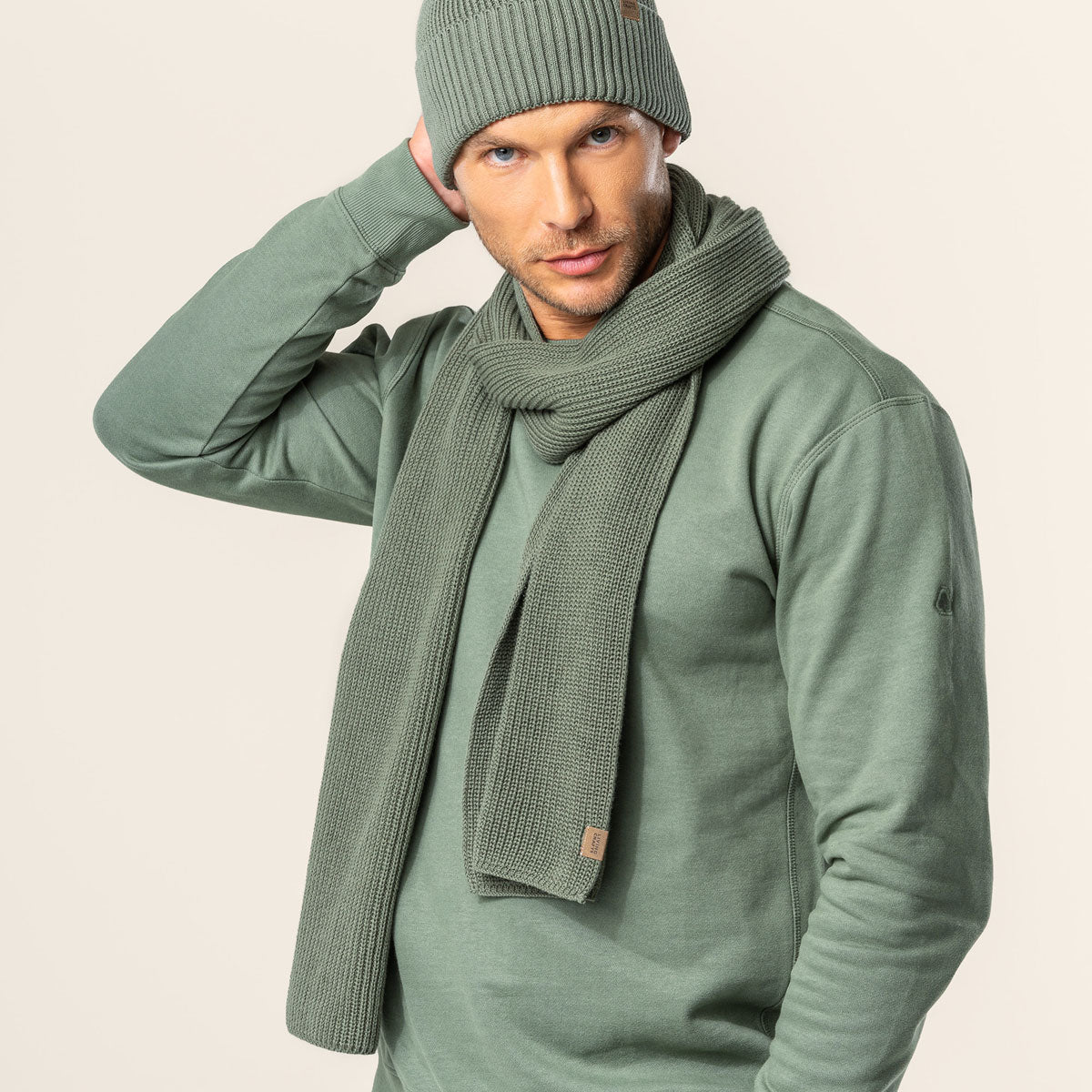 Living Crafts Unisex Schal Bio Baumwolle