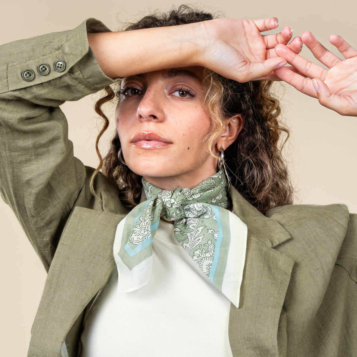 Living Crafts Unisex Multifunktionstuch Bio Baumwolle