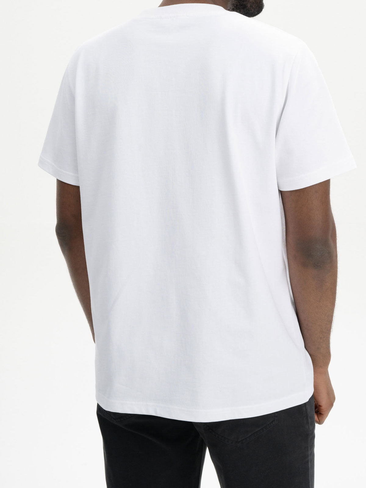 Mela Herren T-Shirt Baumwolle Bio Stickerei