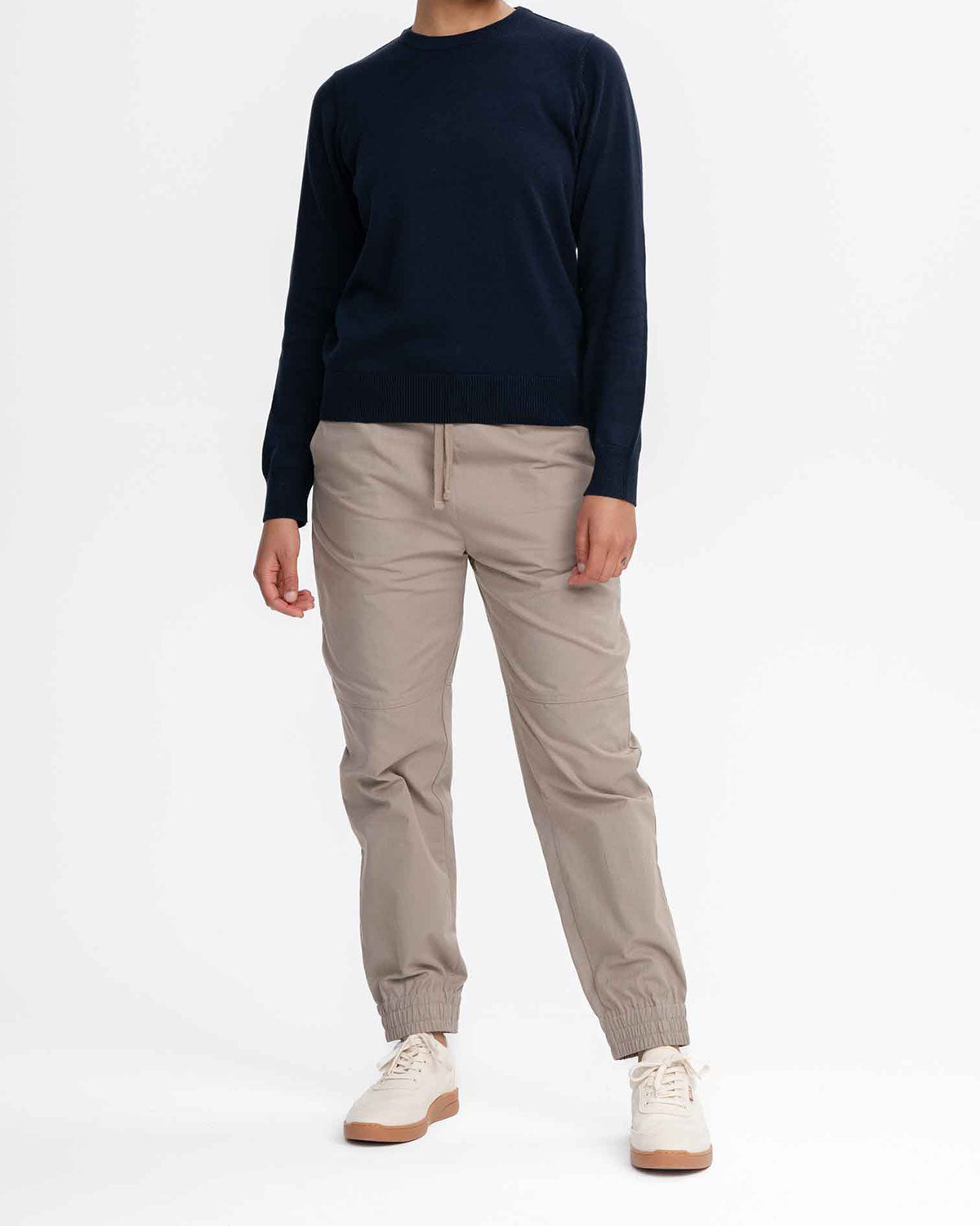 Mela Damen Leichter Feinstrick Pullover Bio Baumwolle