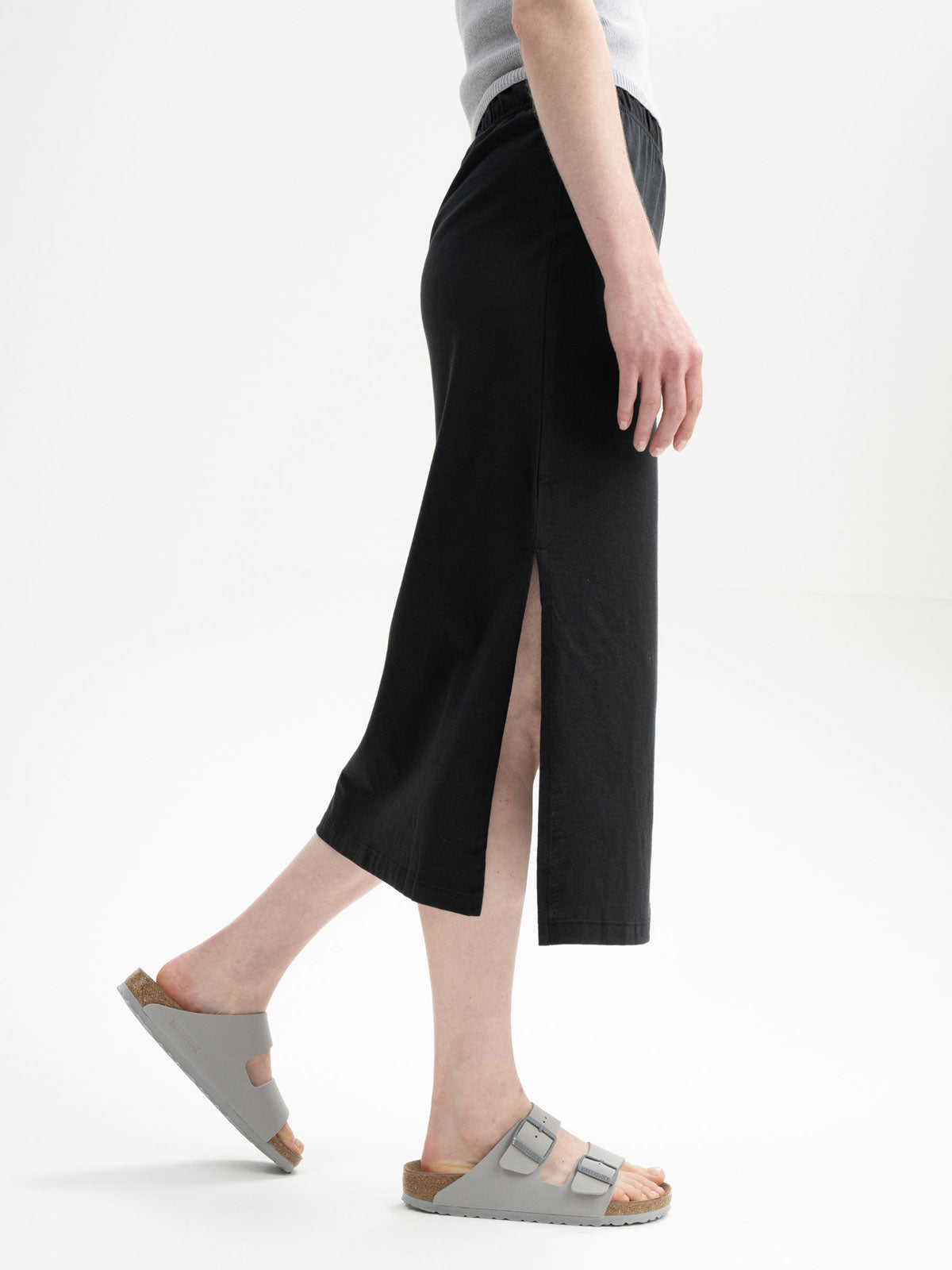 Mela Damen Bio Baumwolle Midi Rock