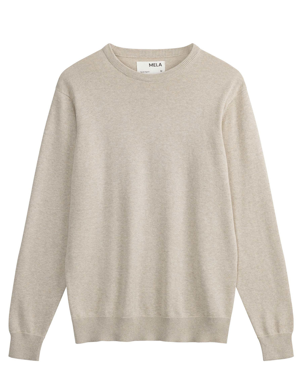 Mela Herren Bio Baumwolle Feinstrick Pullover Vegan