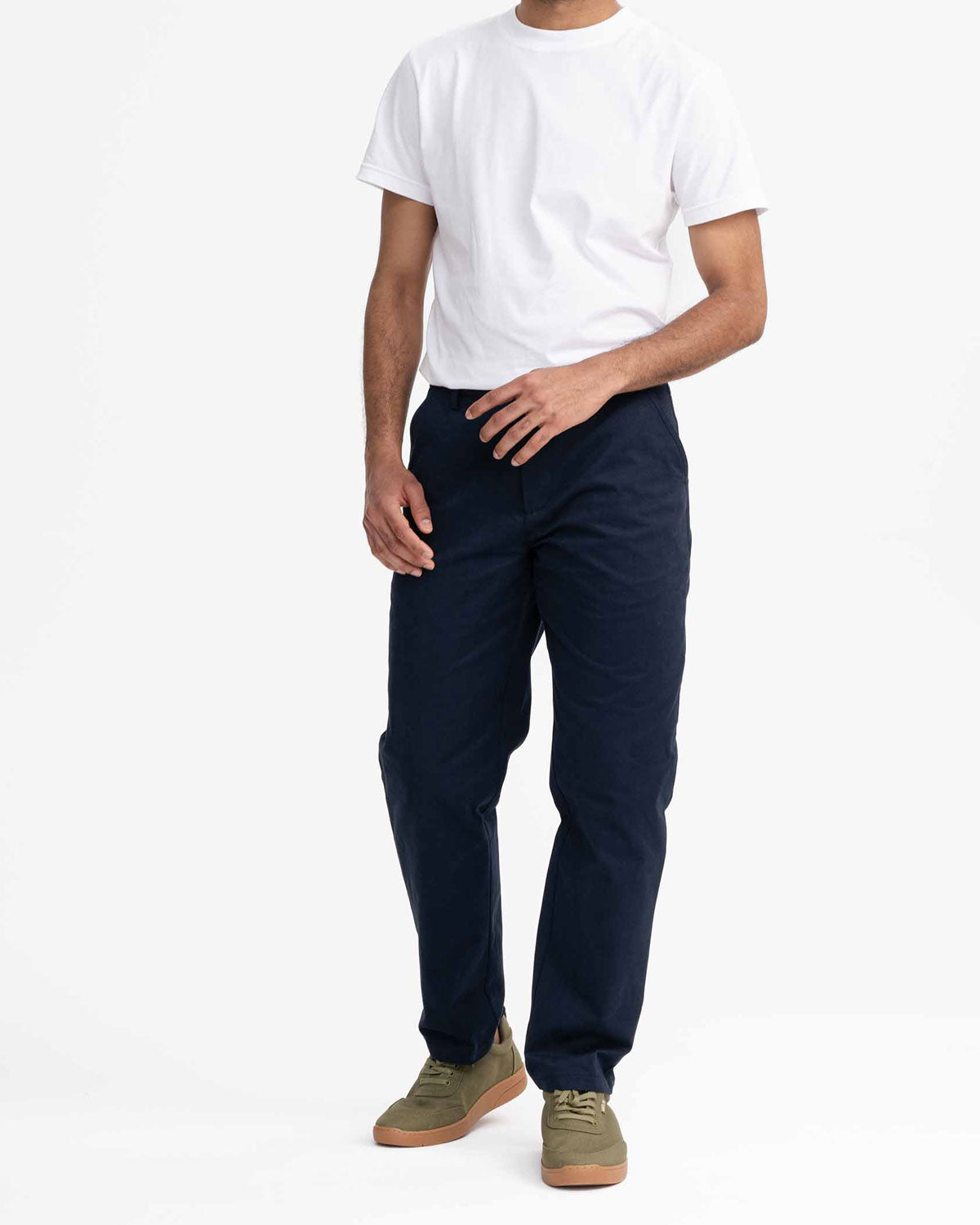 Mela Herren Twill Hose Bio Baumwolle