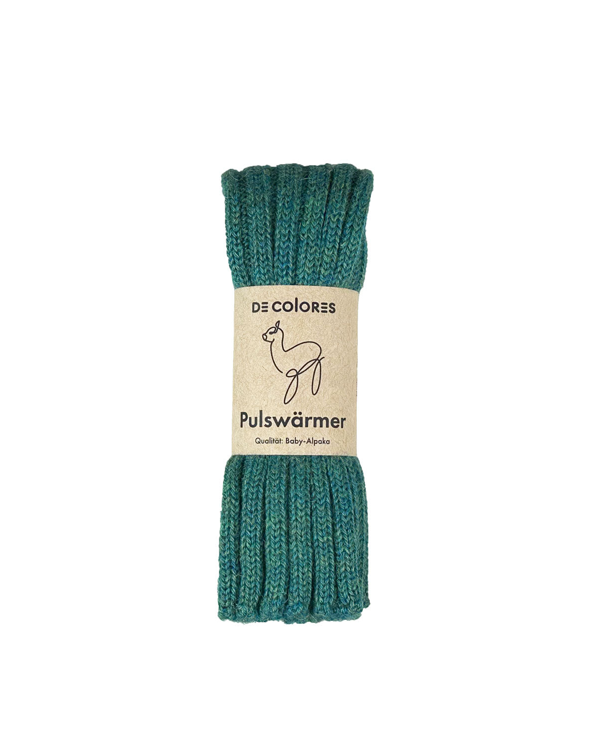 Alpaka Unisex Pulswärmer Armstulpen Rippstrick