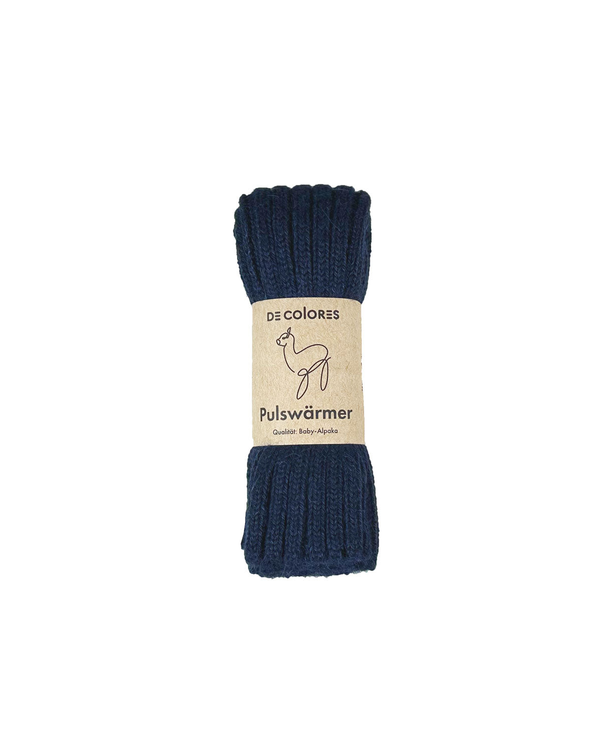 Alpaka Unisex Pulswärmer Armstulpen Rippstrick