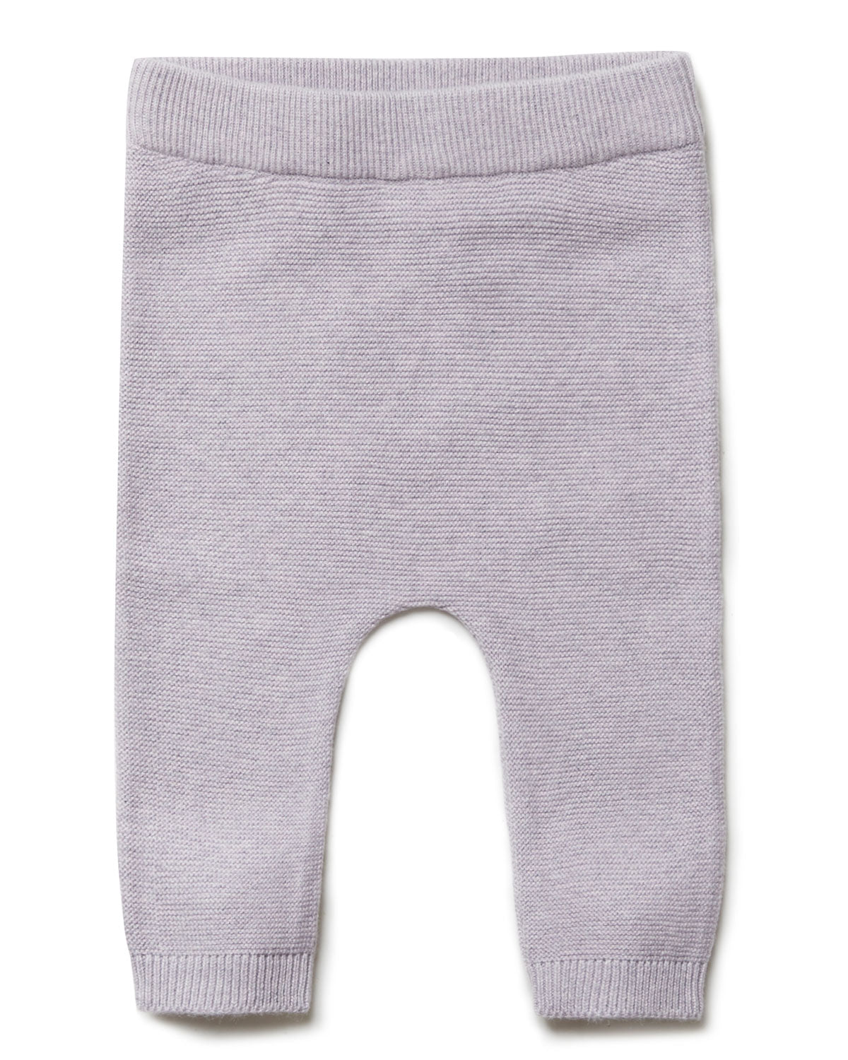 Puri Organic Baby Hose Krausstrick Bio Baumwolle Seide