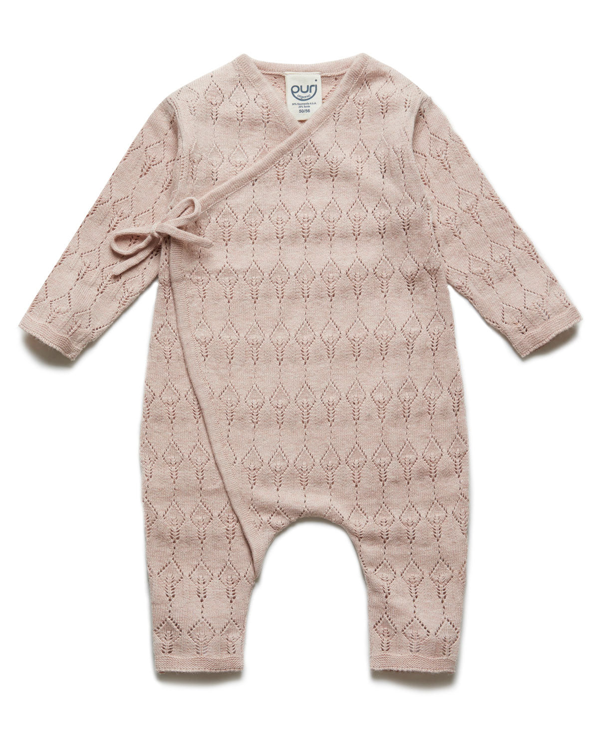 Puri Baby Spielanzug Ajour lange Beine Bio Baumwolle Seide