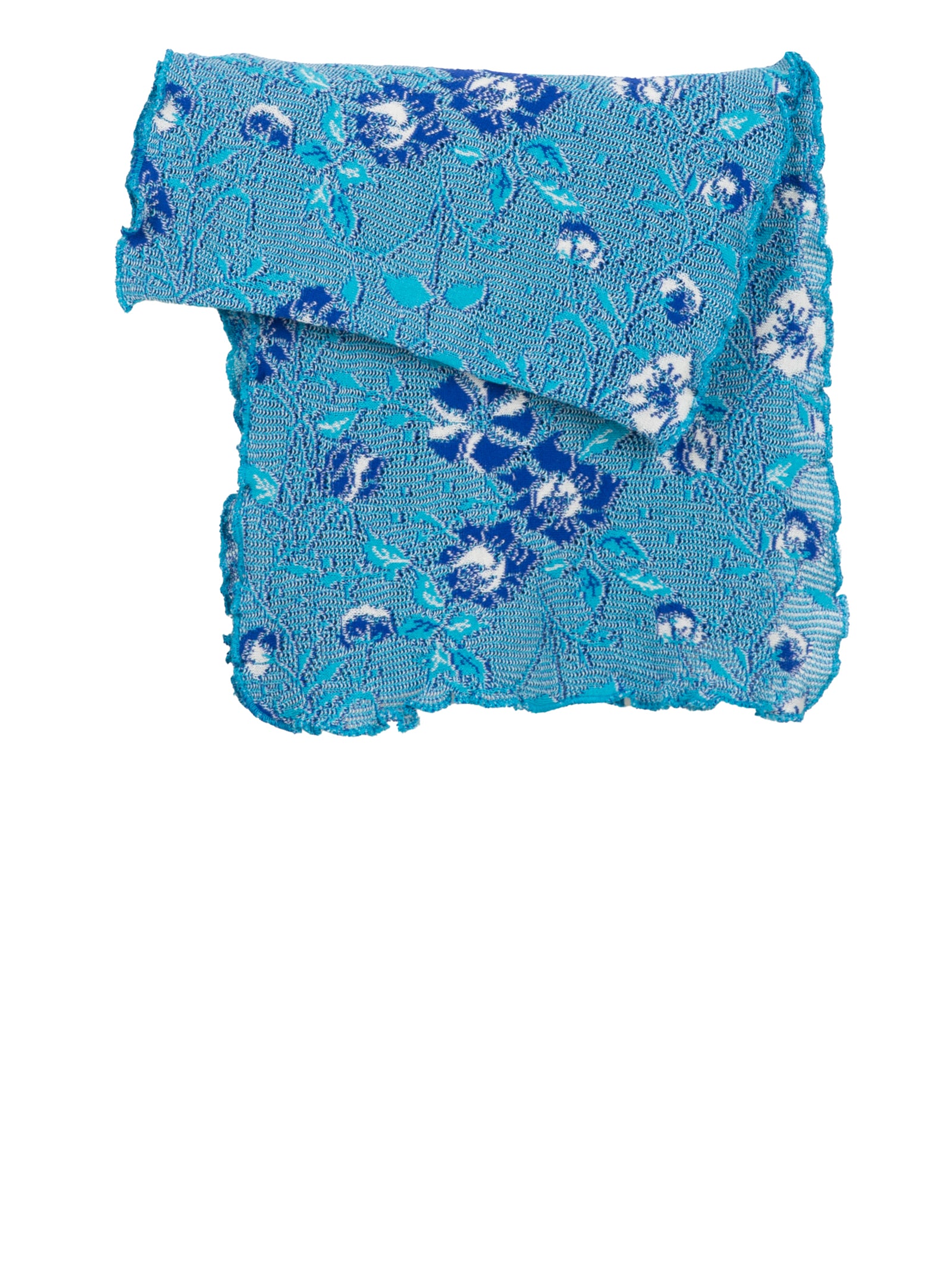 Dunque Jacquard-Schal Ajour Bio Baumwolle