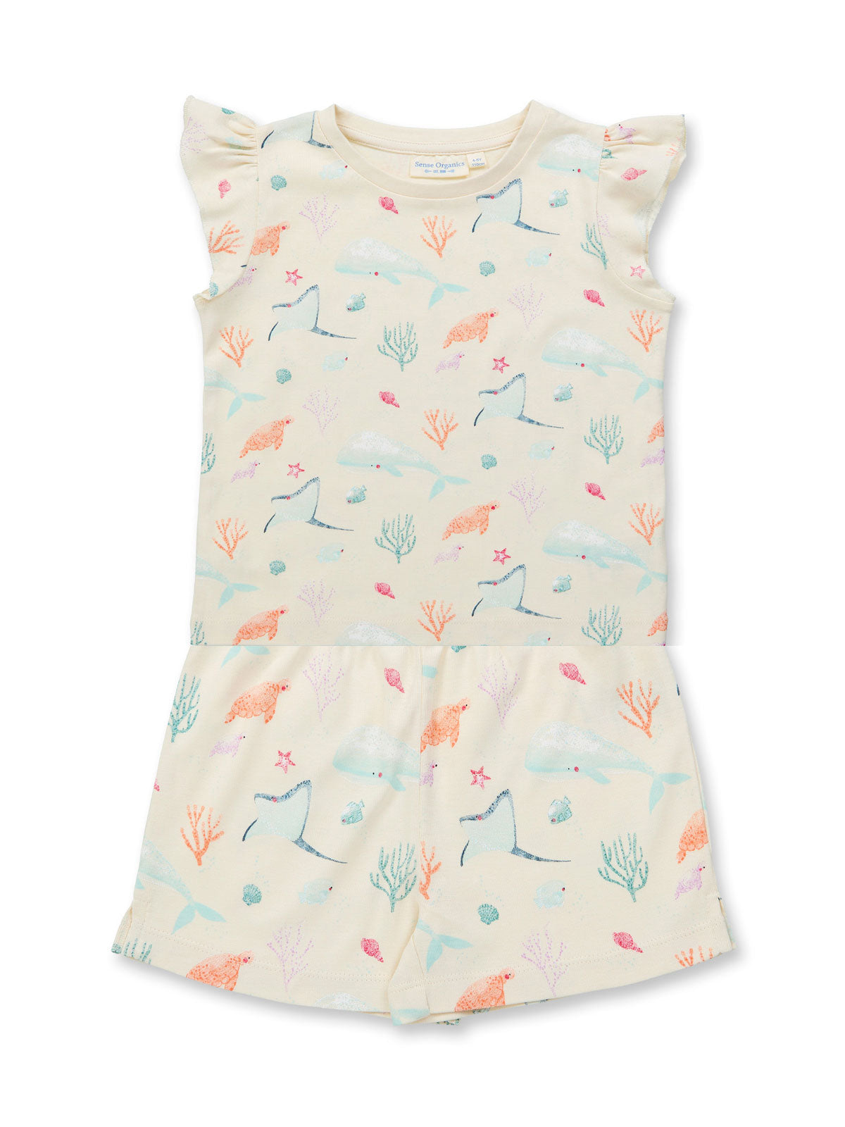 Sense Organics Kinder Sommer Short Pyjama 2-Teiler