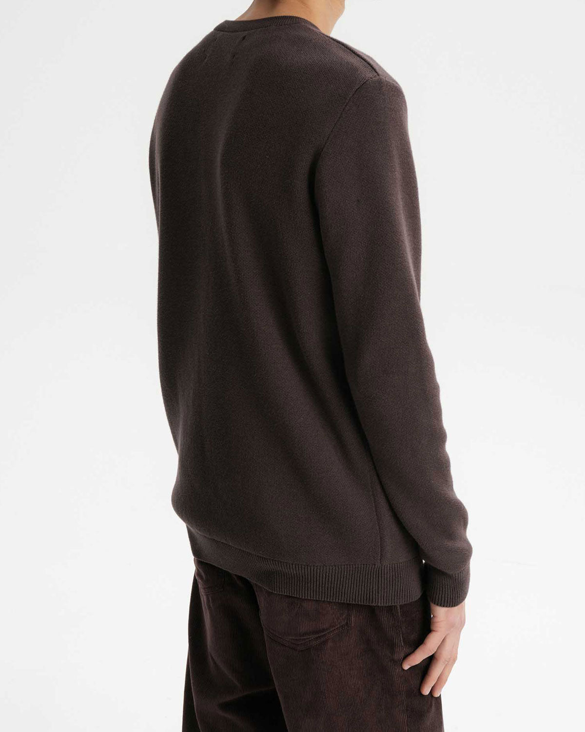 Mela Herren Jacquard Strickpullover Bio Baumwolle