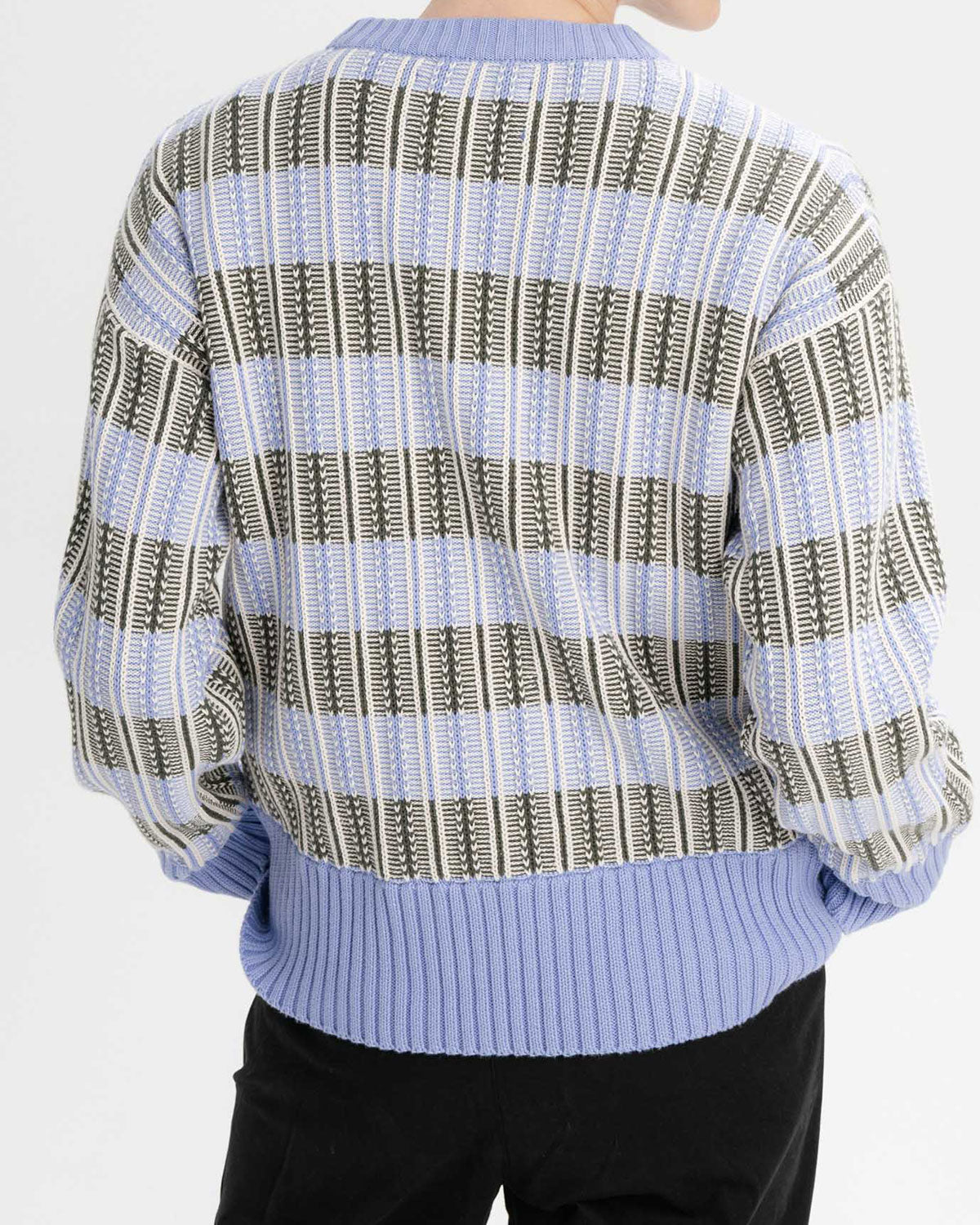 Mela Damen Strukturierter Strickpullover Bio Baumwolle