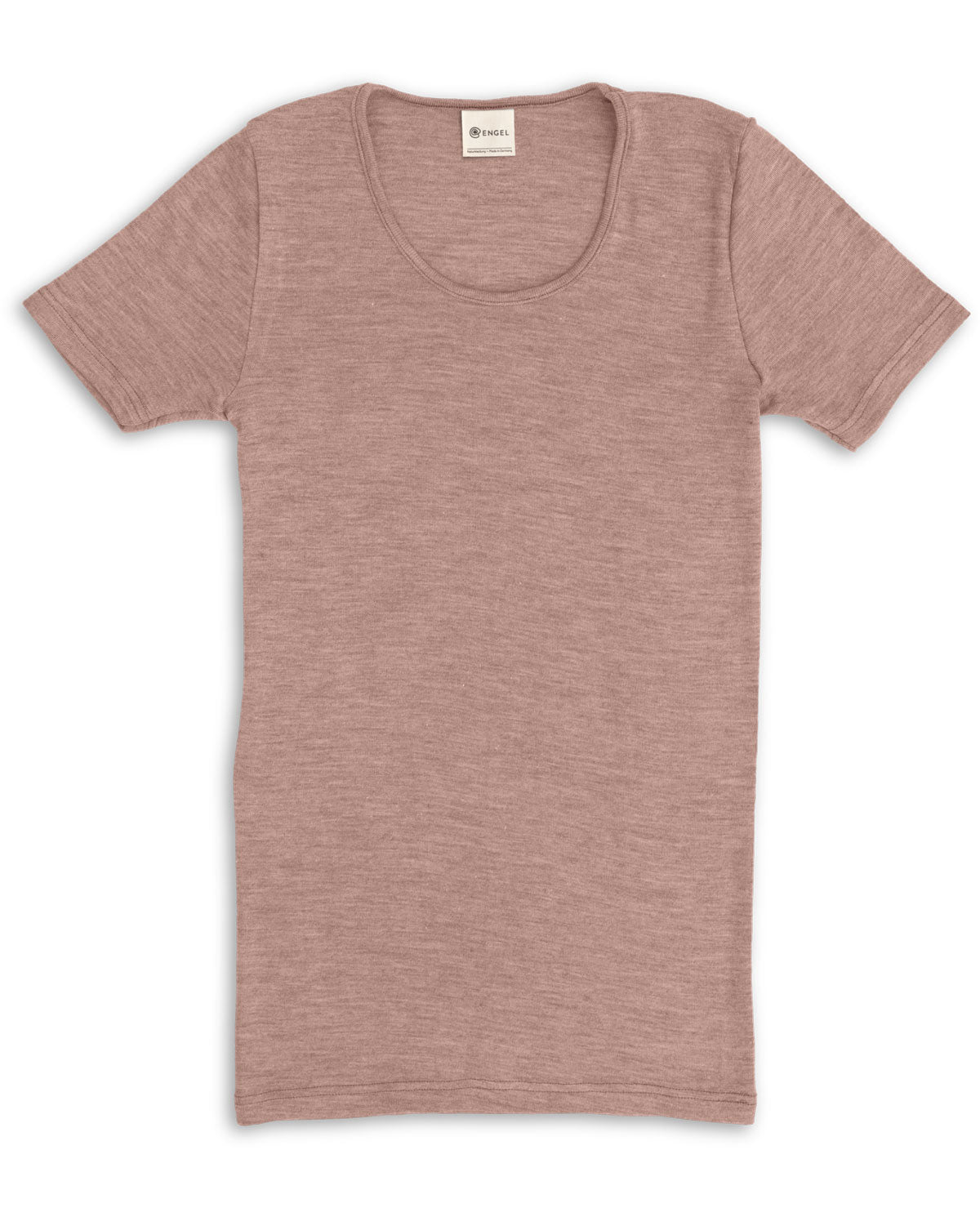 Engel Natur Damen-Shirt kurzarm Wolle Seide