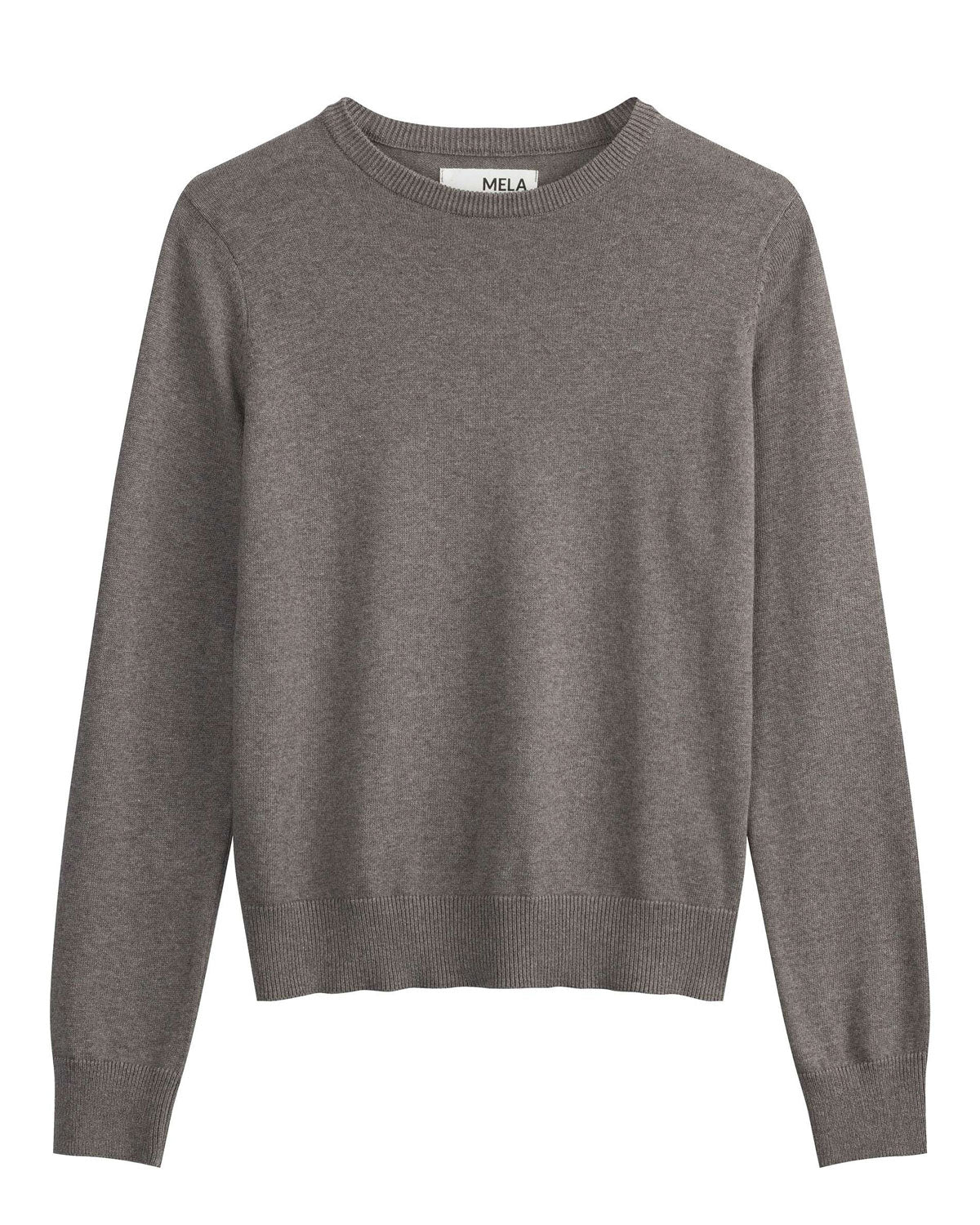 Mela Damen Leichter Feinstrick Pullover Bio Baumwolle