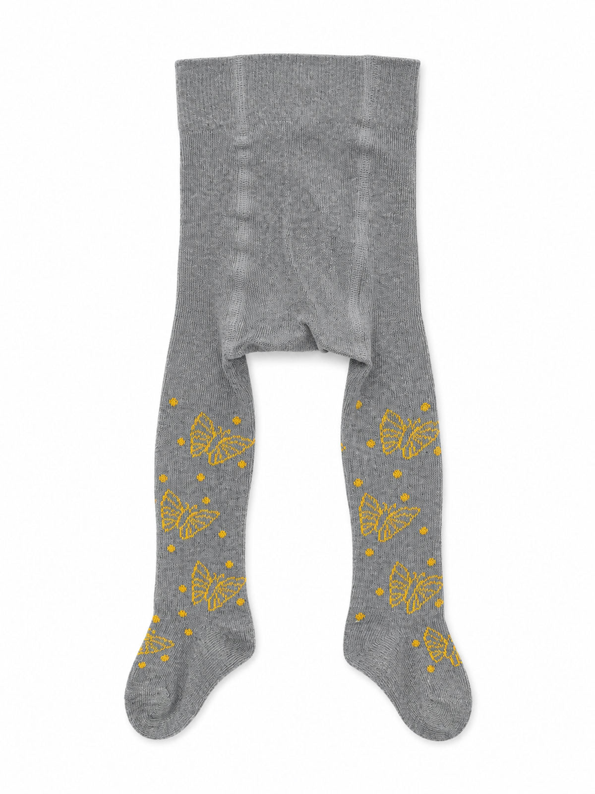 Baby-Strumpfhose Schmetterlingsmotiv Bio Baumwolle Elasthan