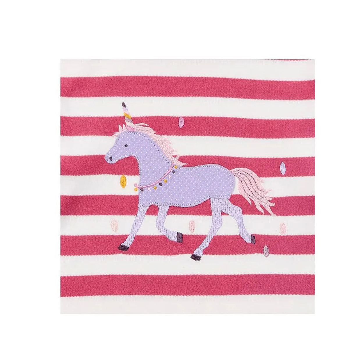 Kinder Ringel Schlafanzug Einhorn Bio Baumwolle