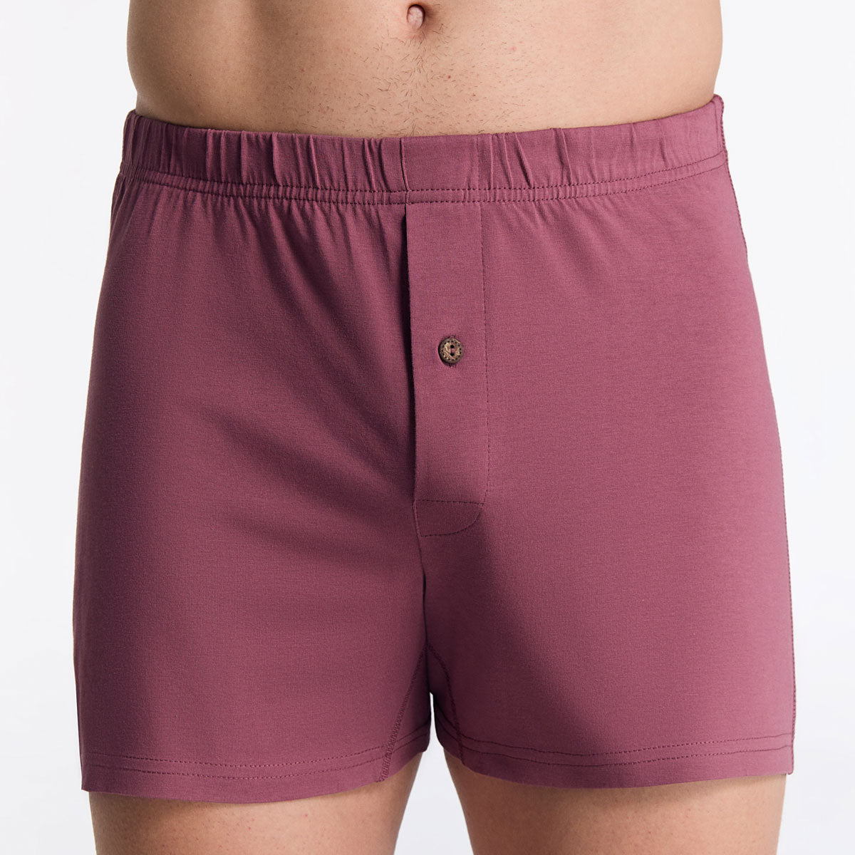 Albero Natur Herren klassische Boxershorts Bio Baumwolle