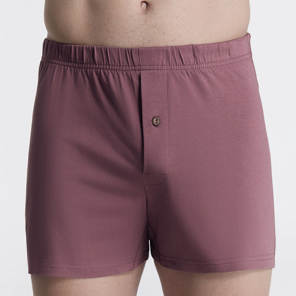 Albero Natur Herren klassische Boxershorts Bio Baumwolle